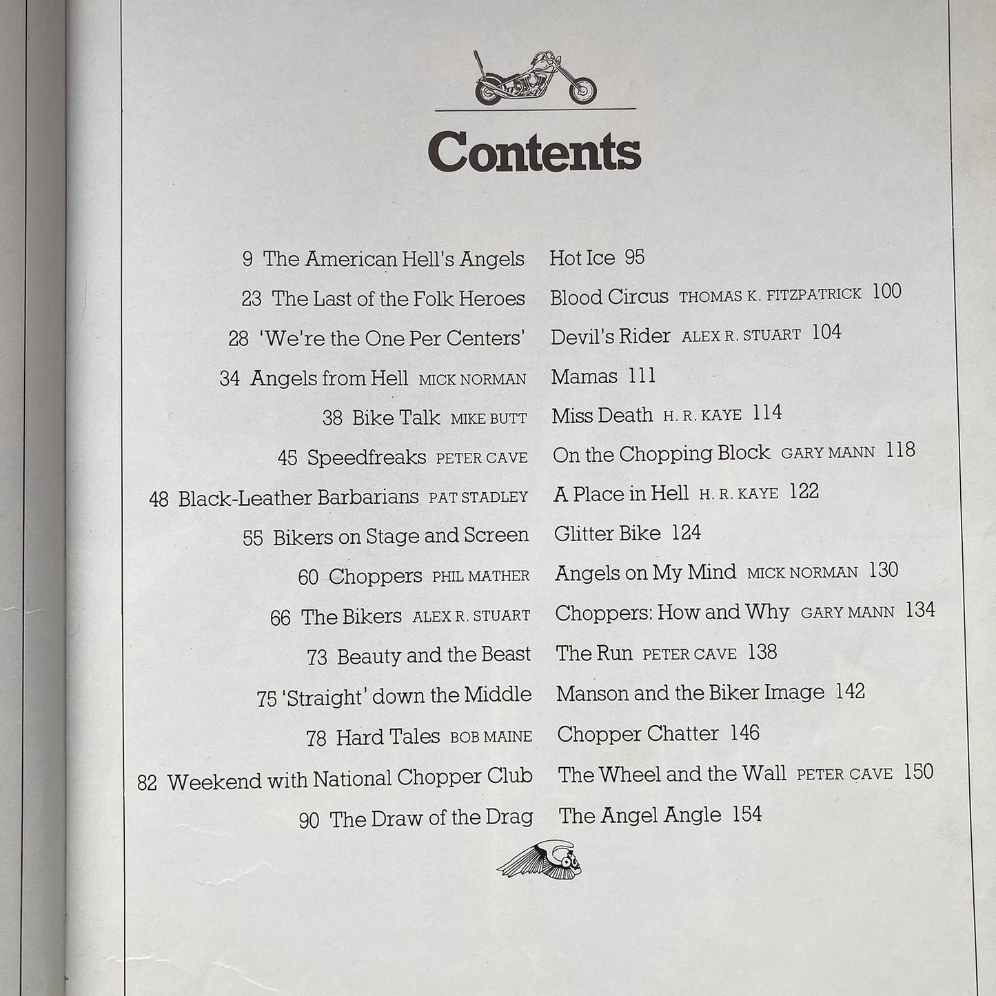 Barbarians On Wheels Hardback Book, First Edition, 1977