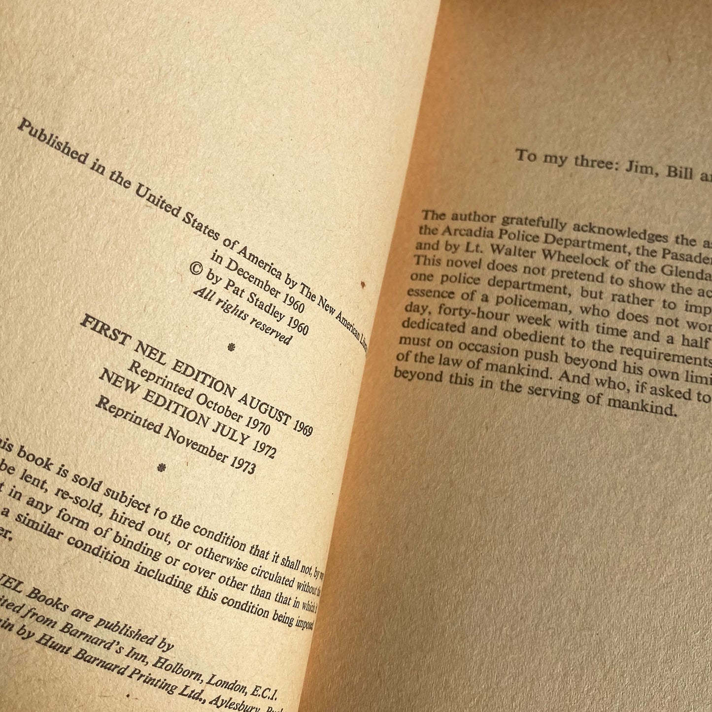 Black Leather Barbarians by Pat Stadley, New English Library paperback, 1973