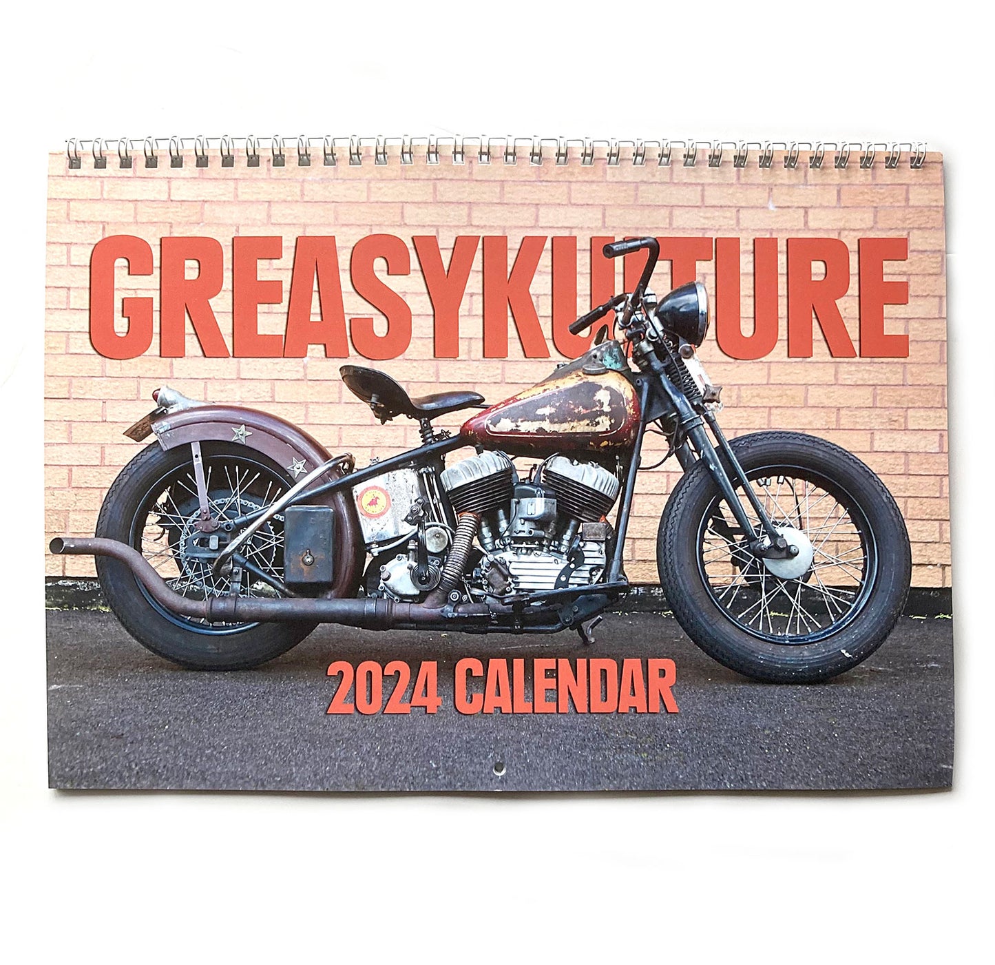 LAST FEW – Greasy Kulture 2024 Wall Calendar