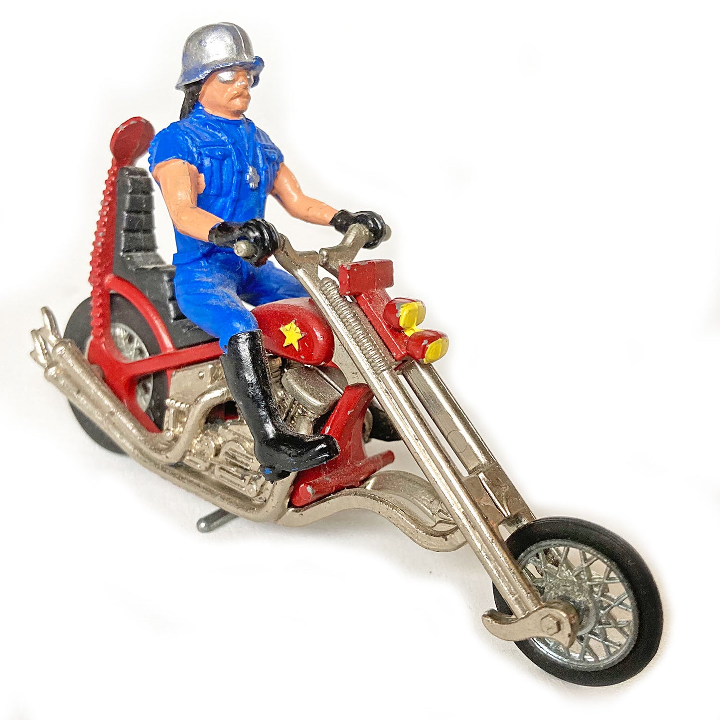 Britains diecast Long Fork Chopper motorcycle toy, boxed, late 1960s/early 1970s