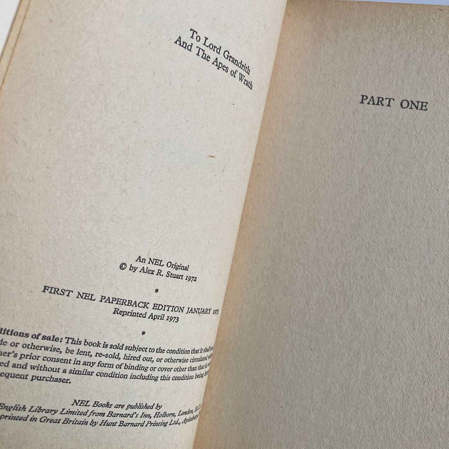 The Devil's Rider by Alex R. Stuart, New English Library paperback, 1973