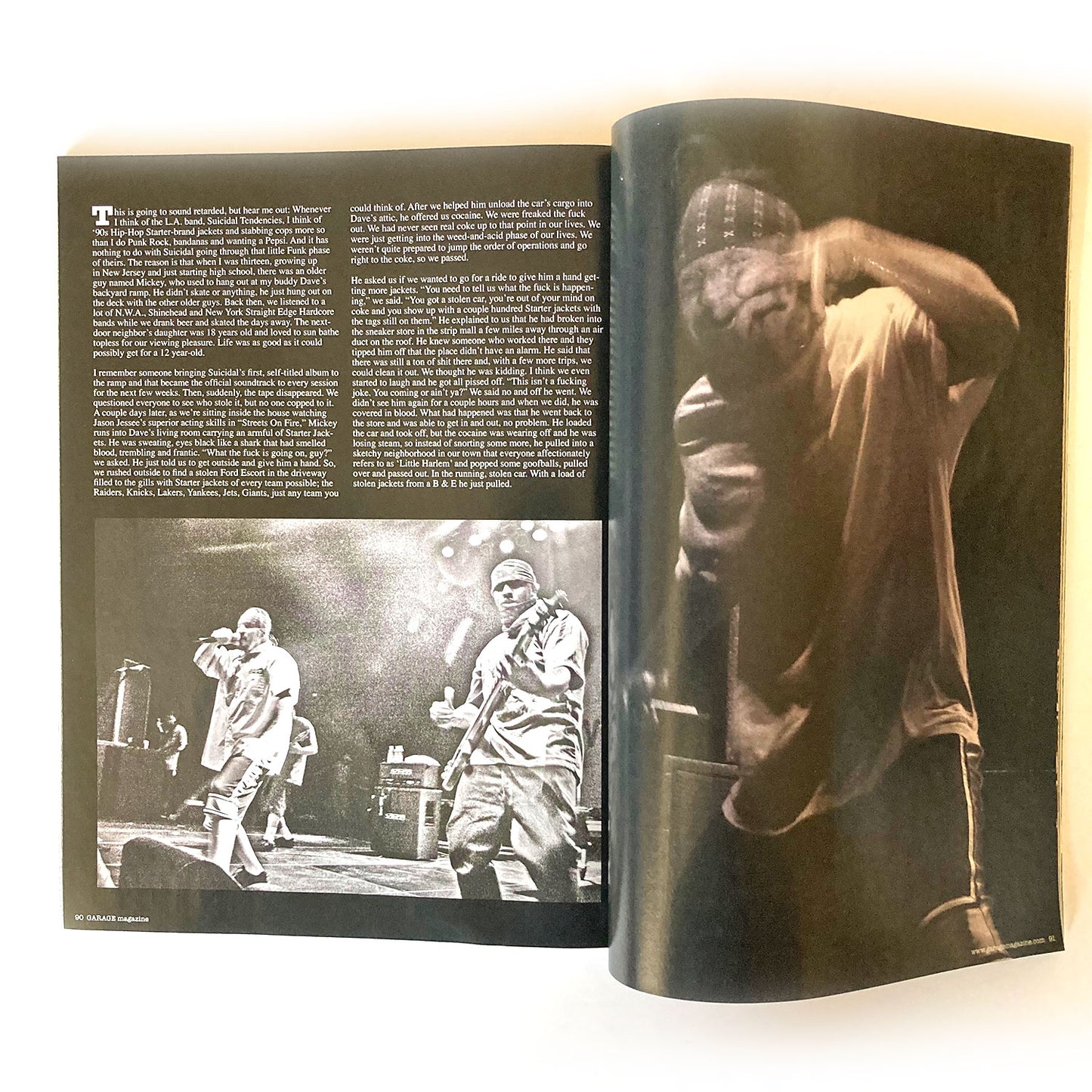 Garage Magazine, issue 16, 2007 – Becky O'Donahue, Suicidal Tendencies, Salinas Boys