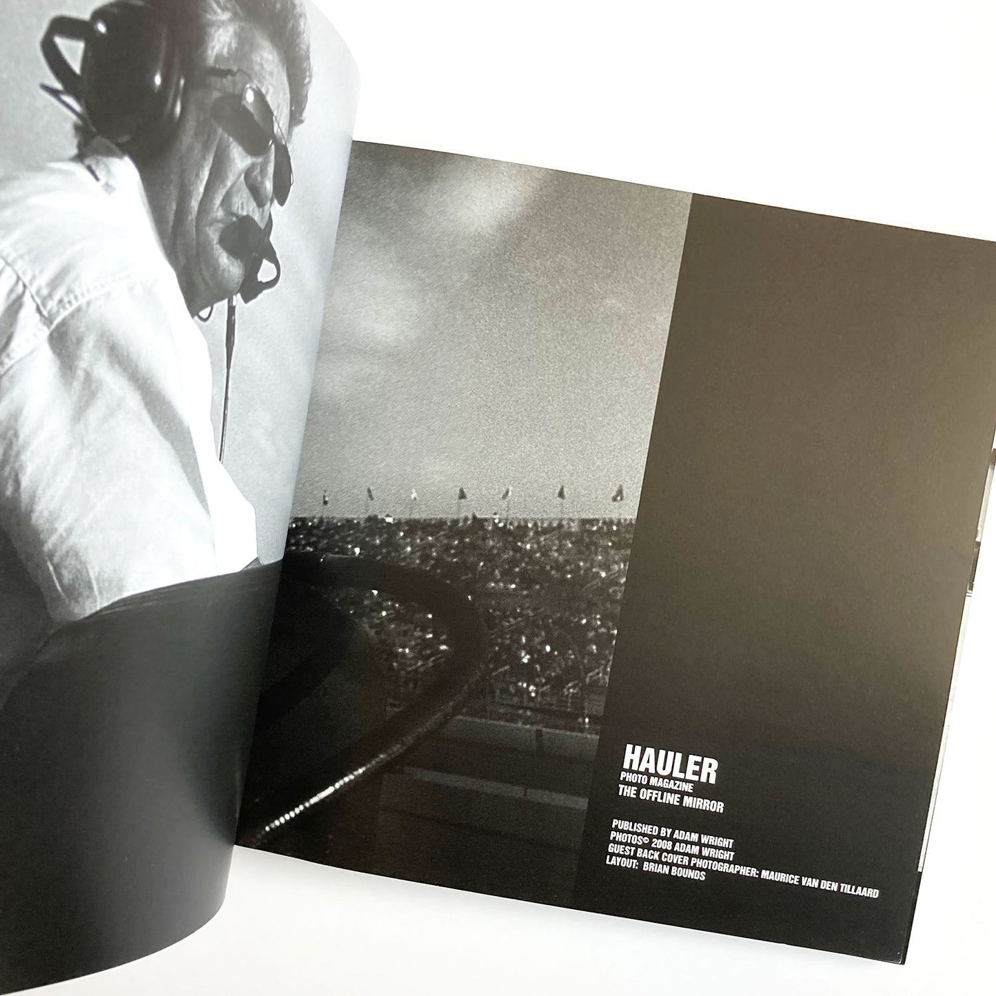 HAULER photography book-zine by Adam Wright, 2008