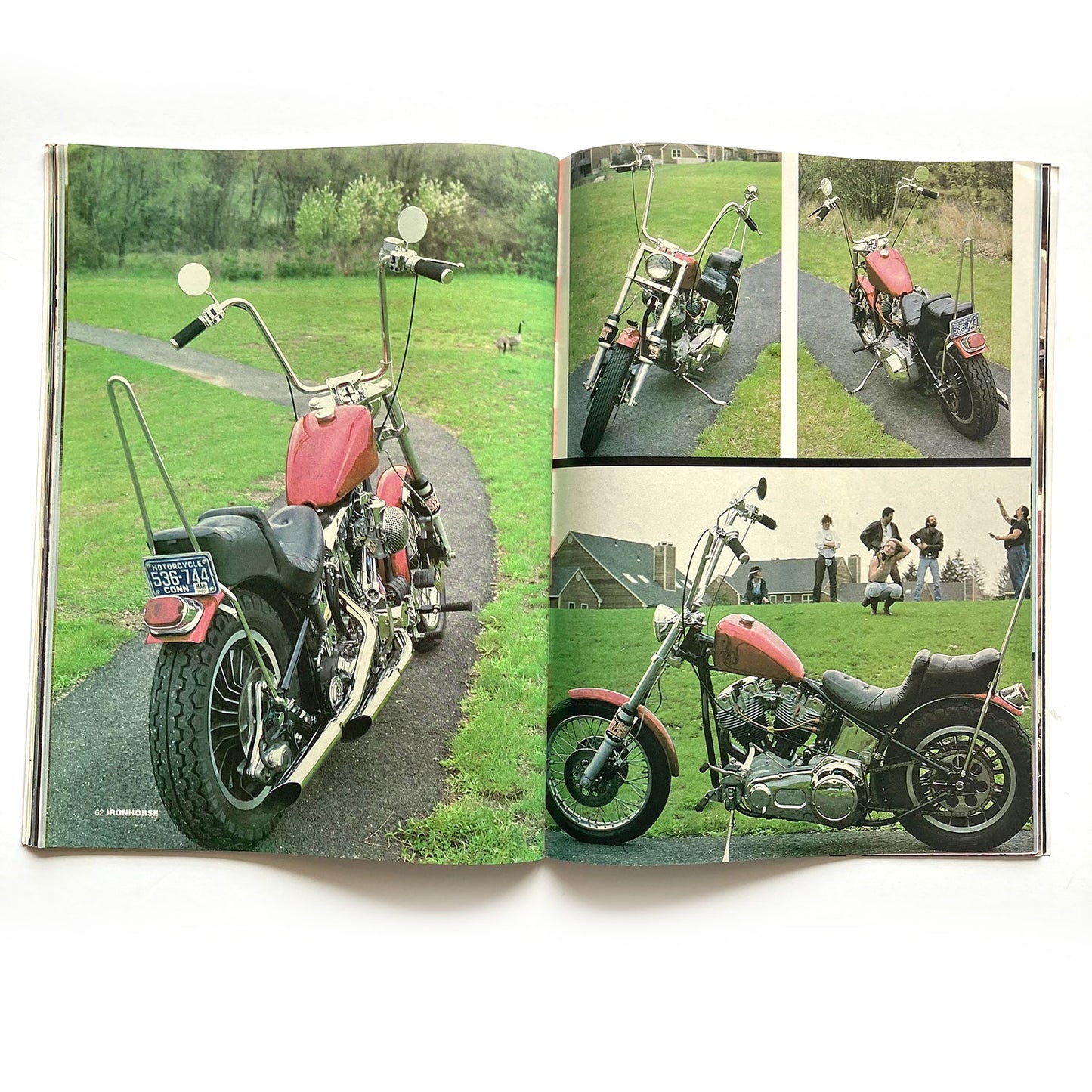 Iron Horse Magazine Issue 86, November 1989, nude centrefold