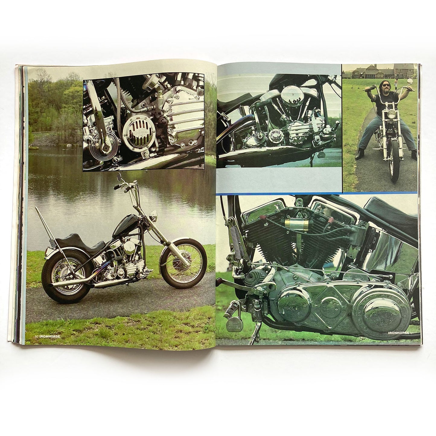 Iron Horse Magazine Issue 86, November 1989, nude centrefold