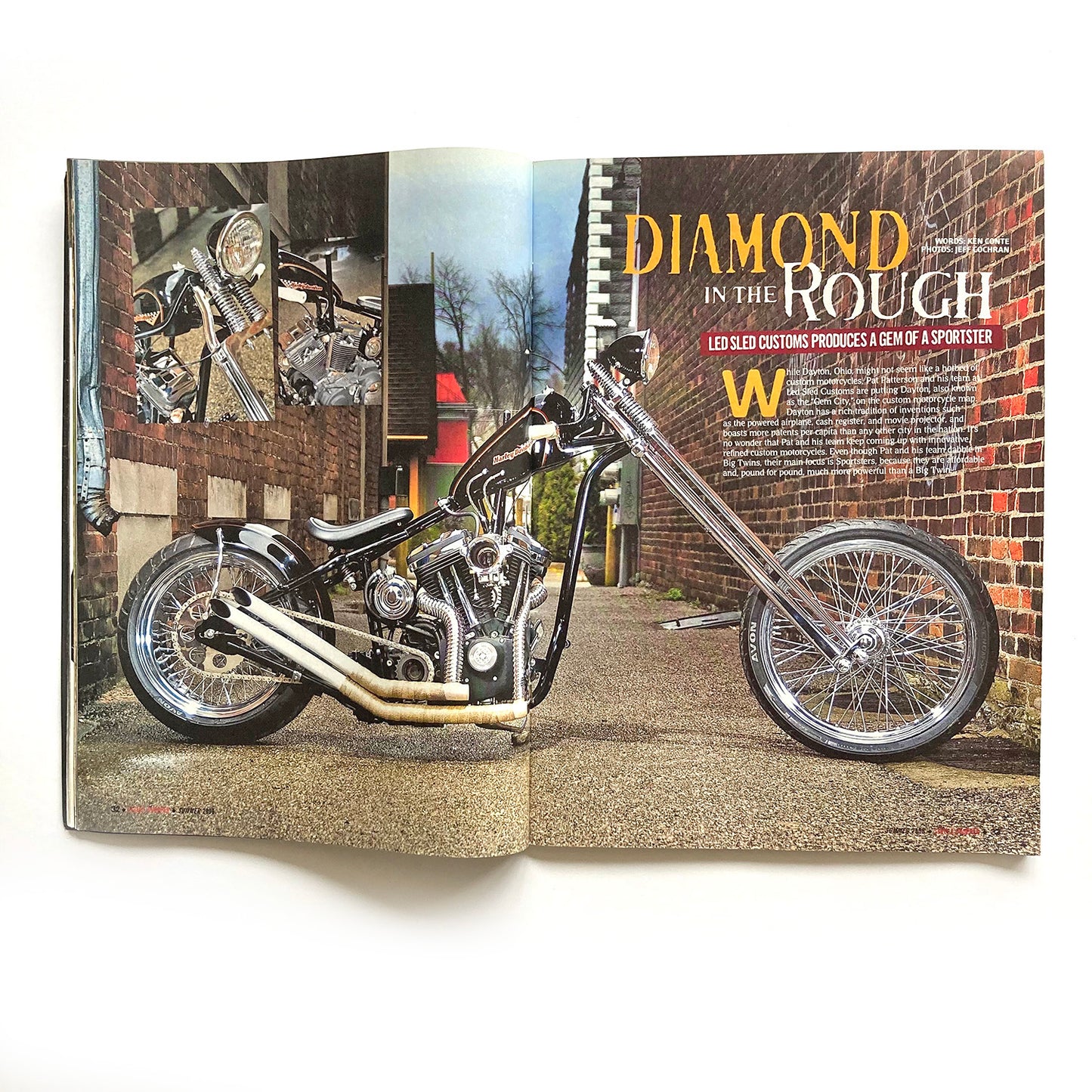 Street Chopper magazine, Summer 2008, Max Schaaf, Powerplant Choppers