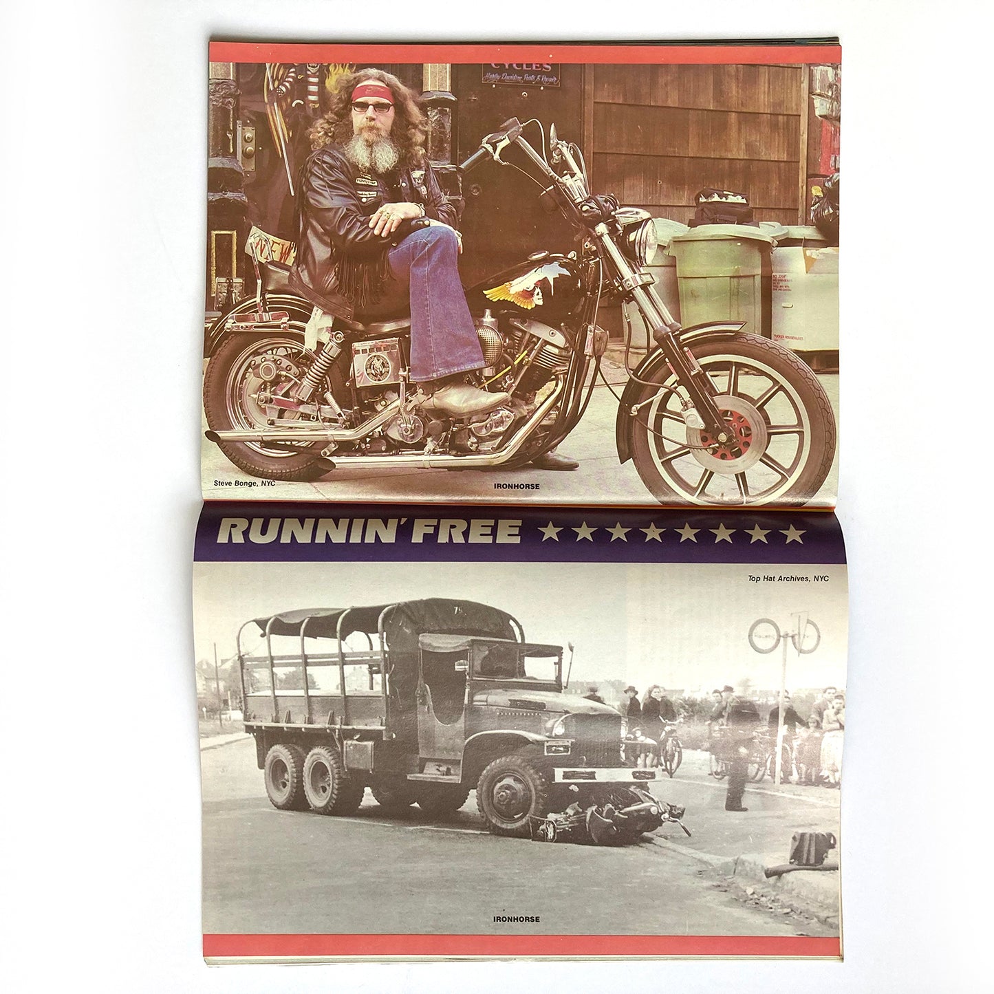 Iron Horse Magazine Issue 90, May 1990, nude centrefold