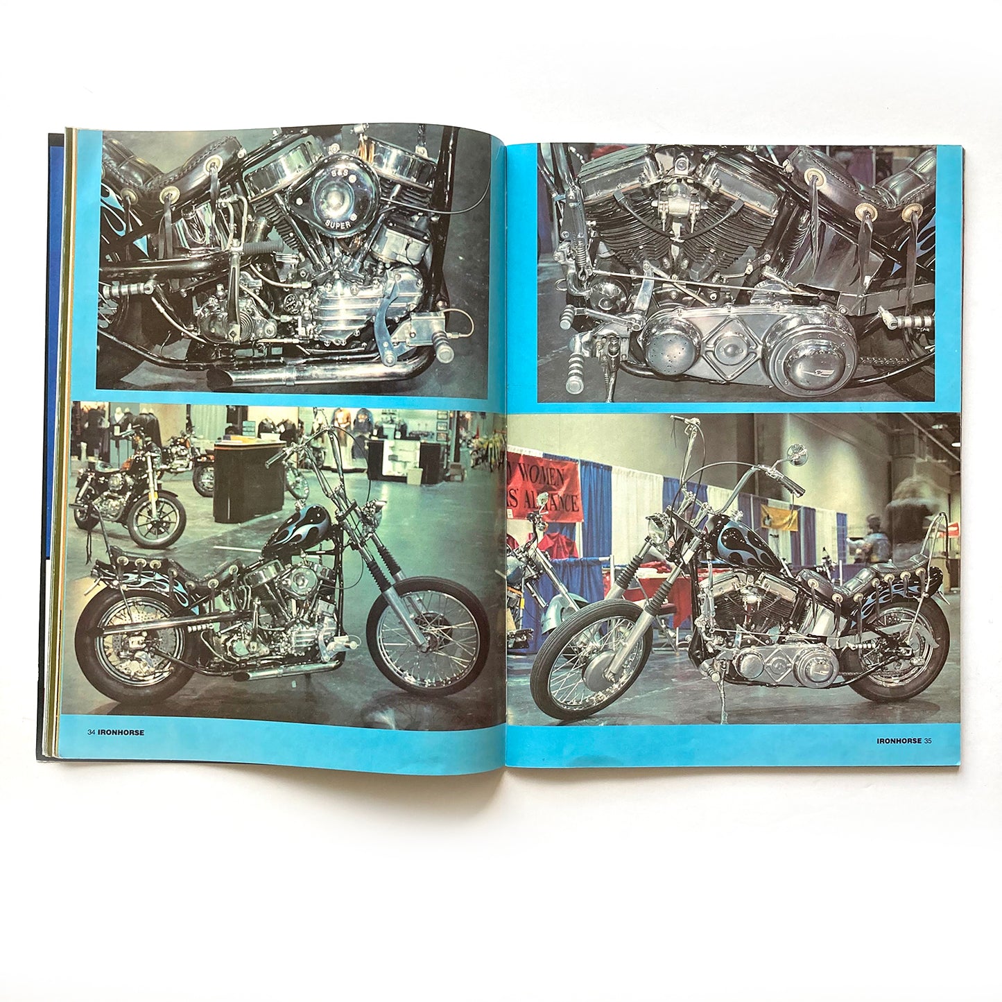 Iron Horse Magazine Issue 91, July 1990, nude centrefold