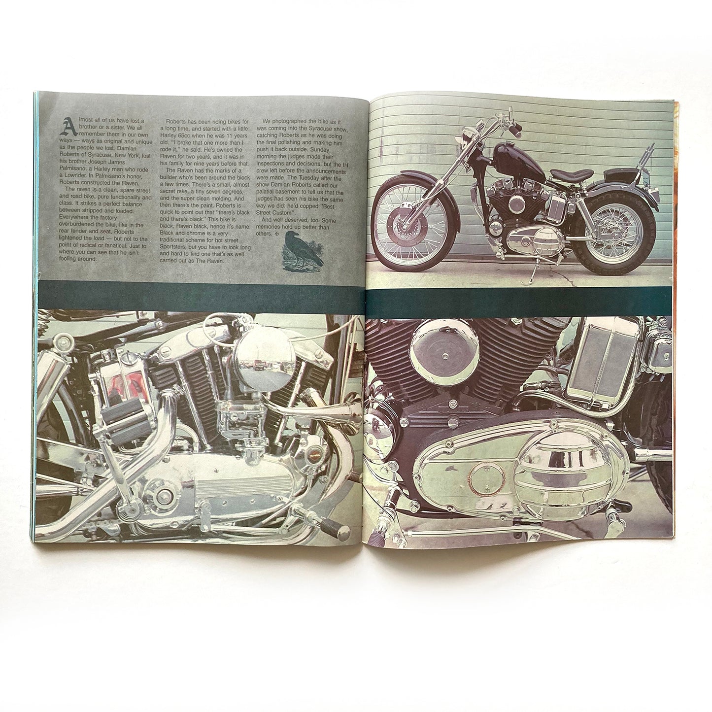 Iron Horse Magazine Issue 91, July 1990, nude centrefold