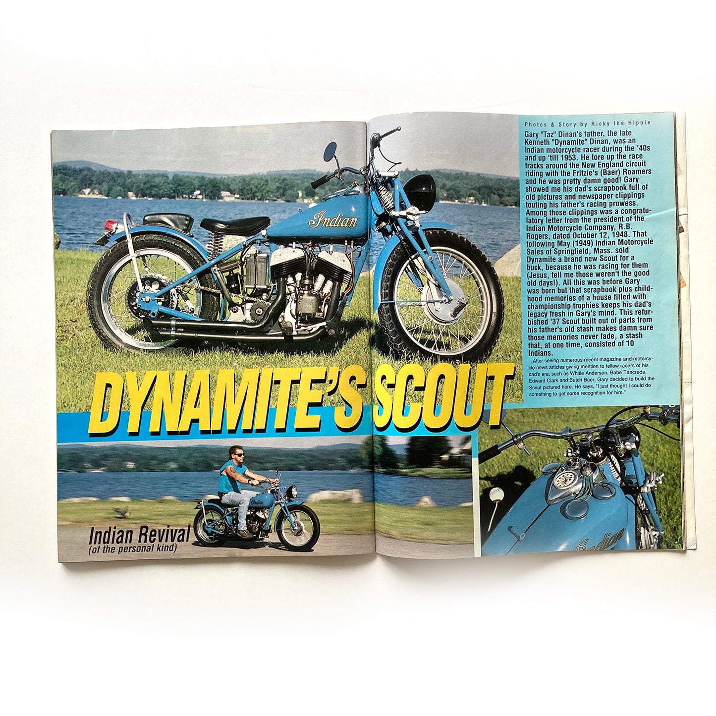 Iron Horse Magazine Issue 156, January 1998, nude centrefold