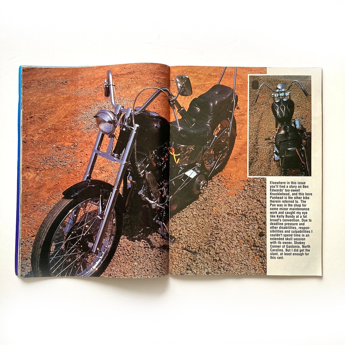 Iron Horse Magazine Issue 156, January 1998, nude centrefold