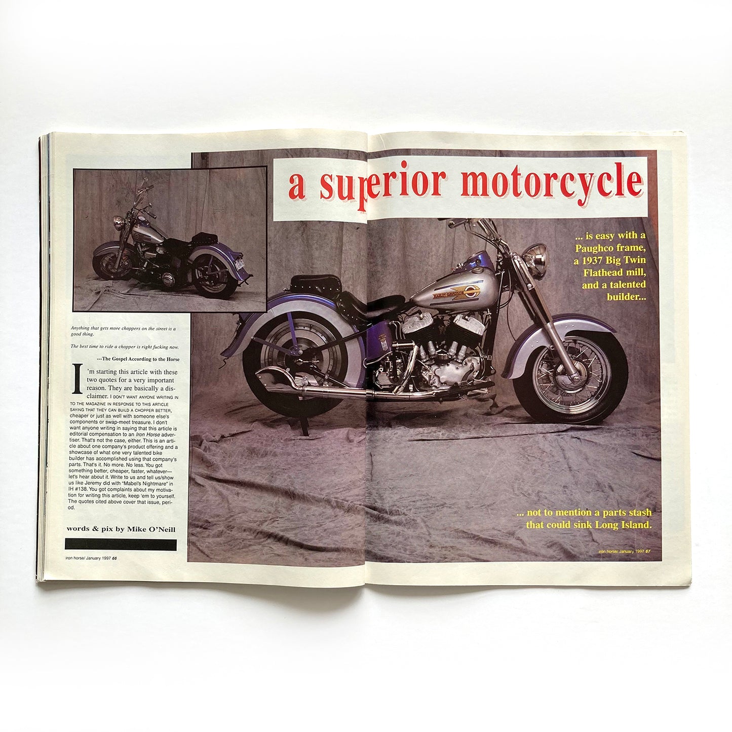 Iron Horse Magazine Issue 148, January 1997