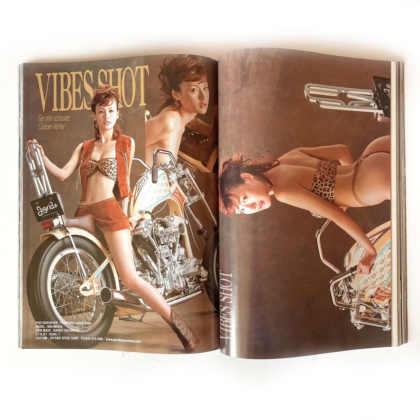Vibes Magazine Japan, November 2012, nude centrefold