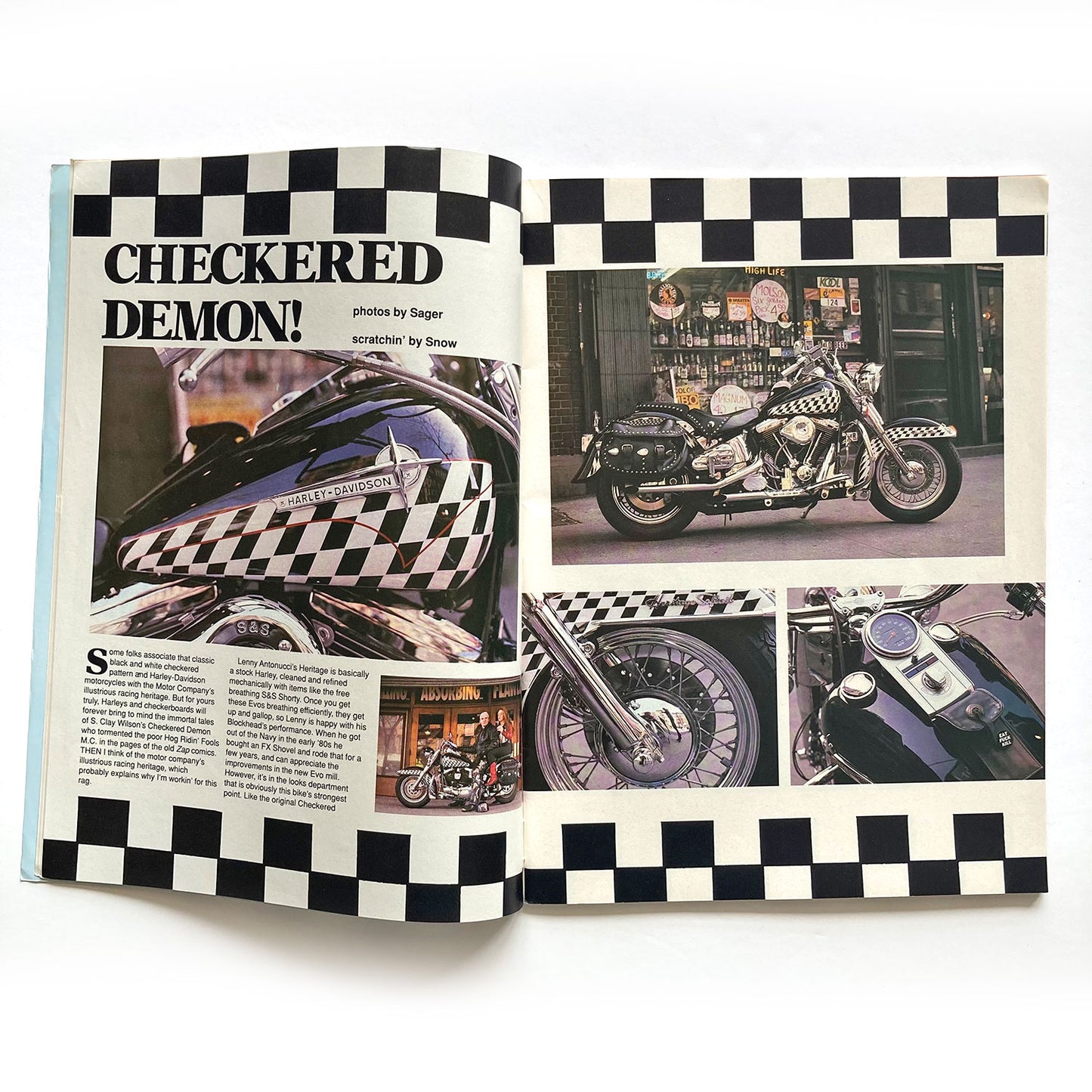 Iron Horse Magazine Issue 107, June 1992, Daytona special