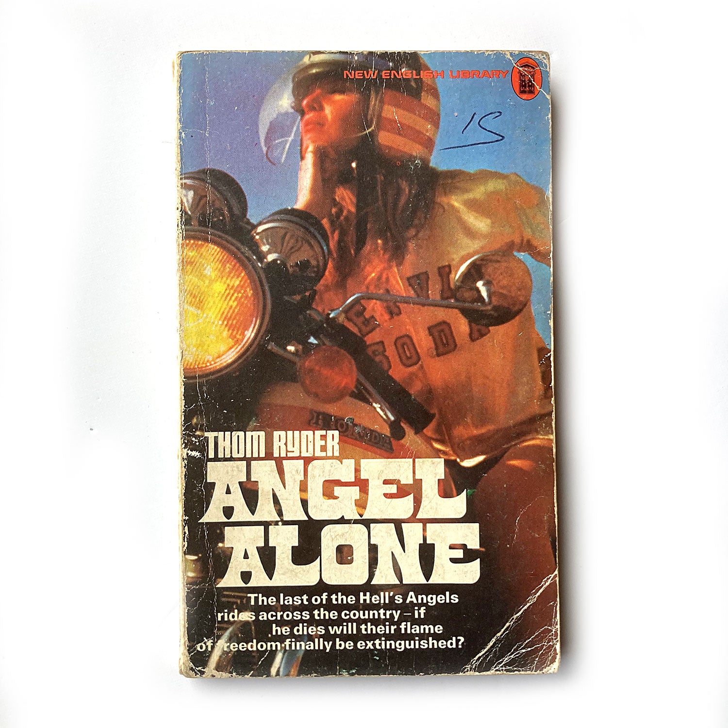 Angel Alone by Thom Ryder, first edition New English Library paperback, 1975