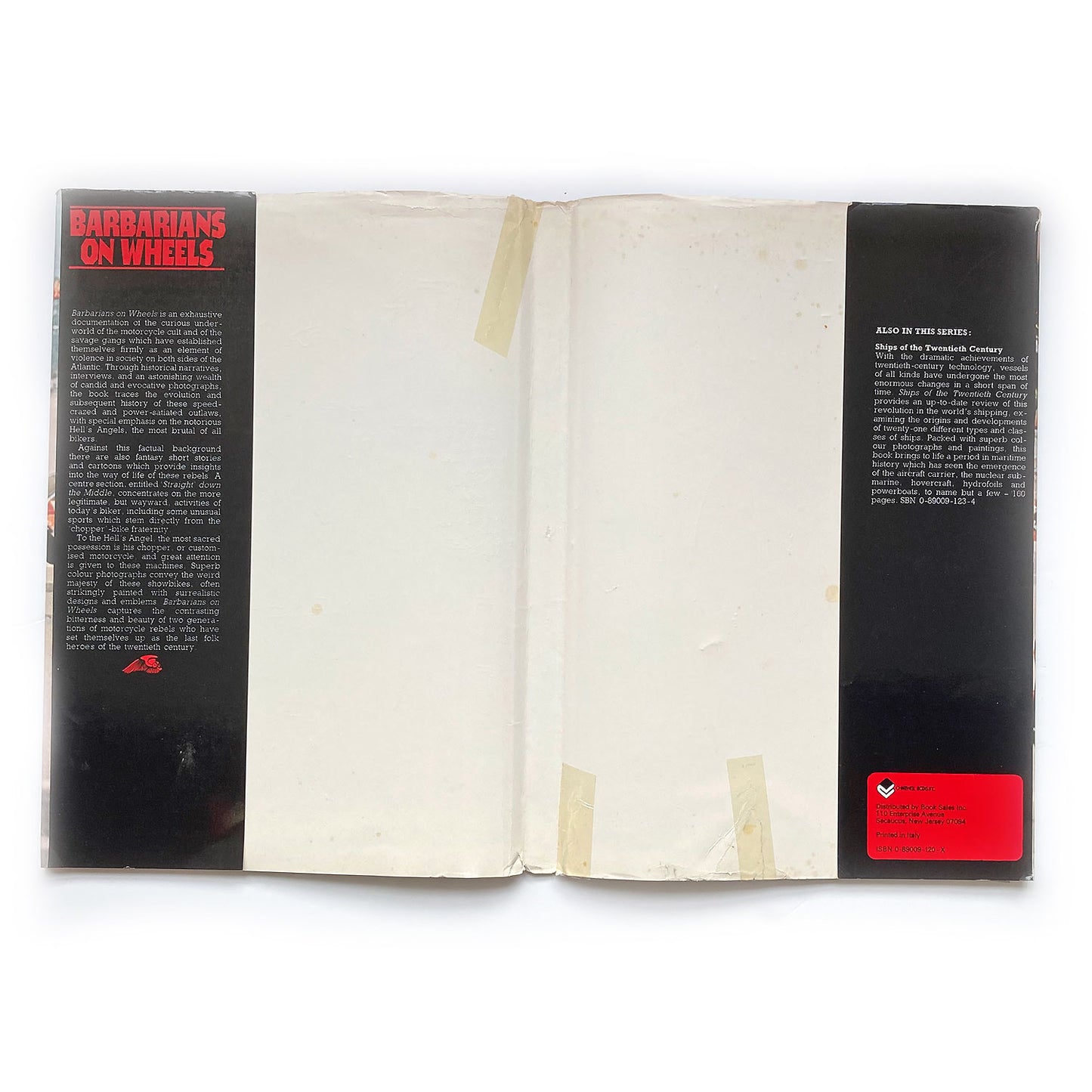 Barbarians On Wheels Hardback Book, First Edition, 1977