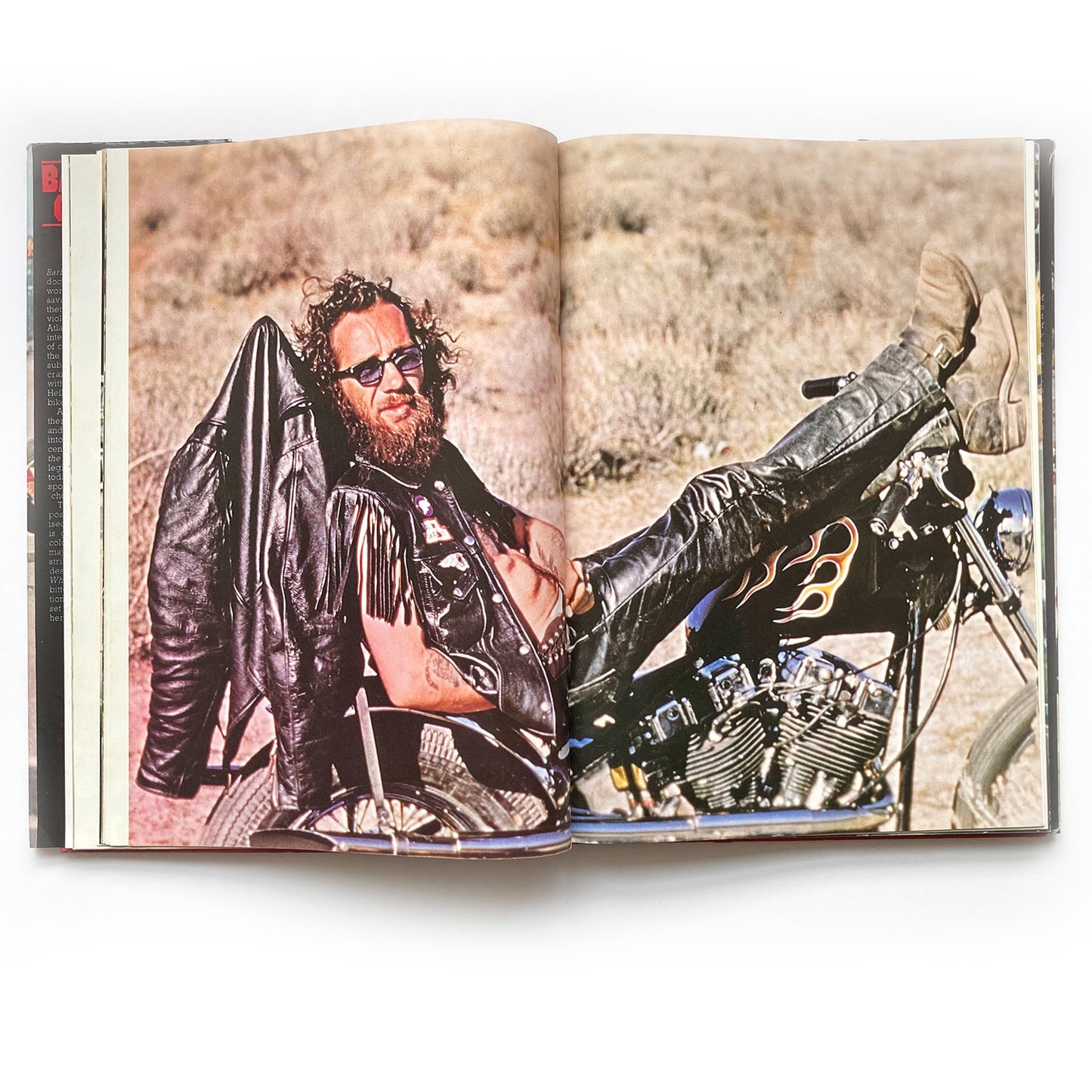 Barbarians On Wheels Hardback Book, First Edition, 1977