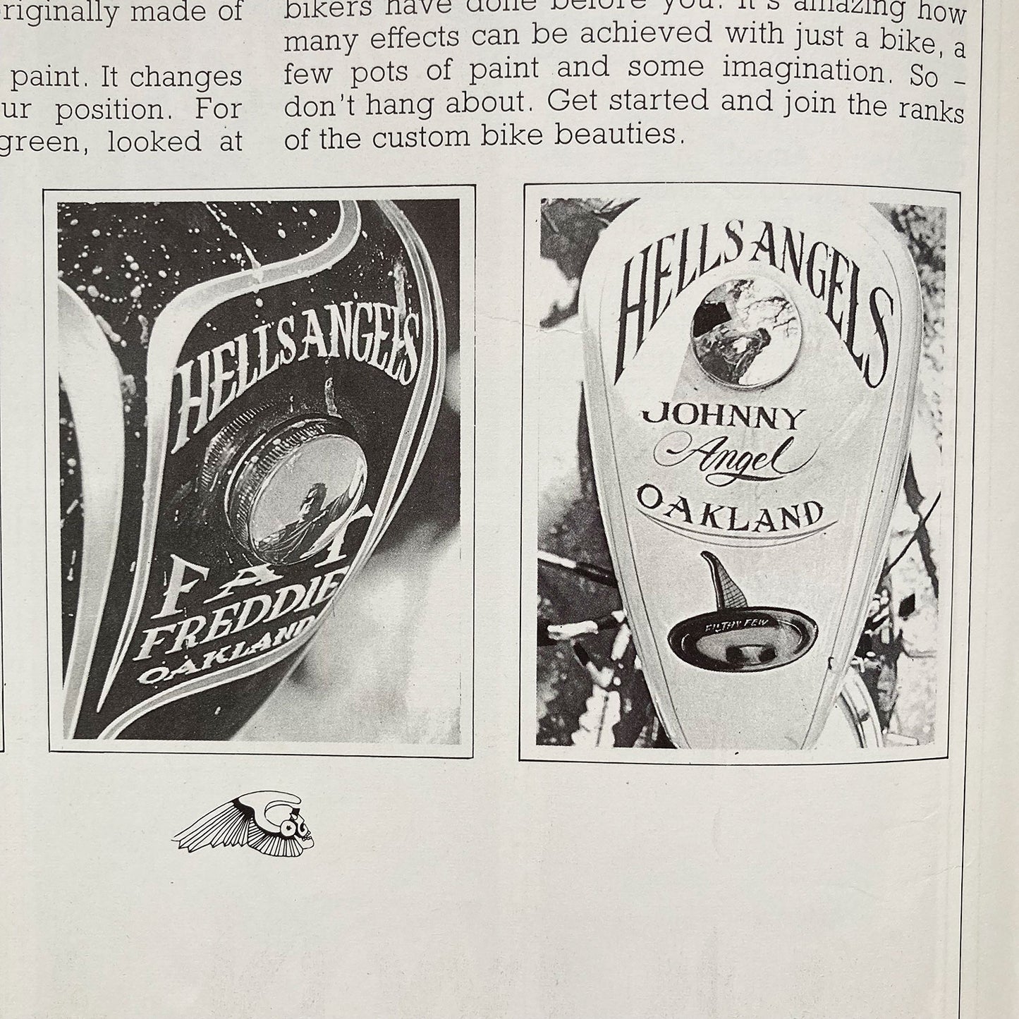 Barbarians On Wheels Hardback Book, First Edition, 1977