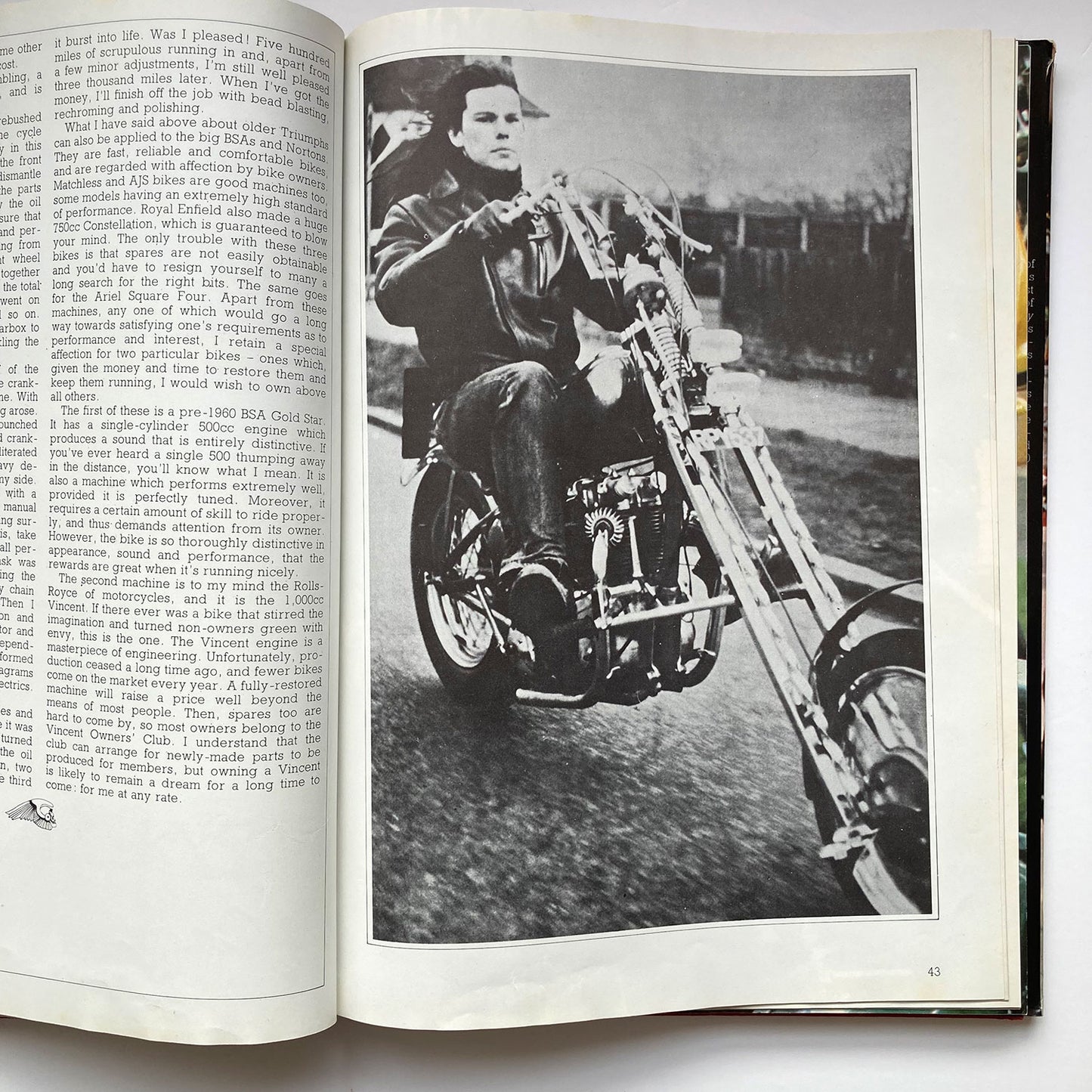 Barbarians On Wheels Hardback Book, First Edition, 1977