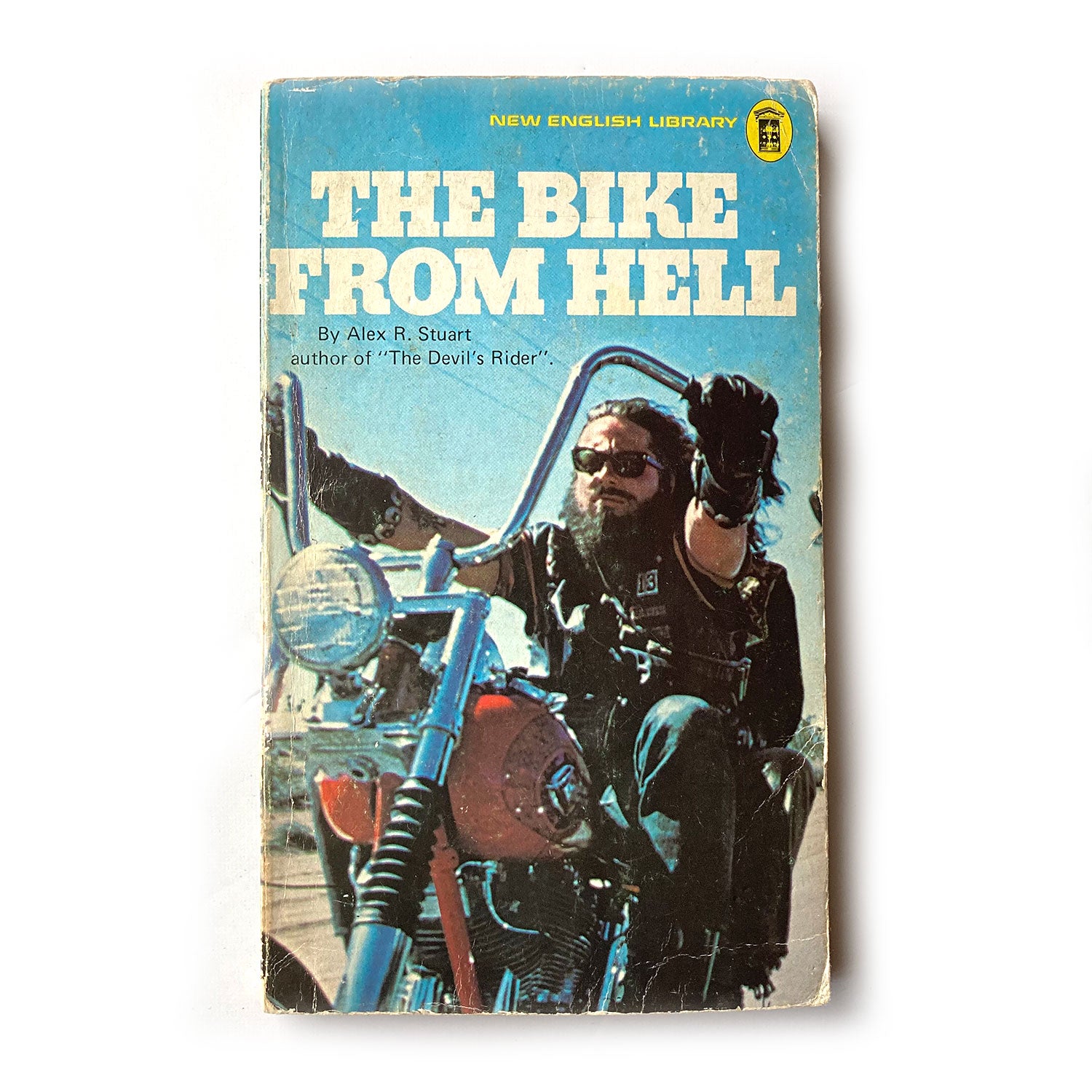 The Bike from Hell by Alex R. Stuart, First Edition New English Library paperback, 1973