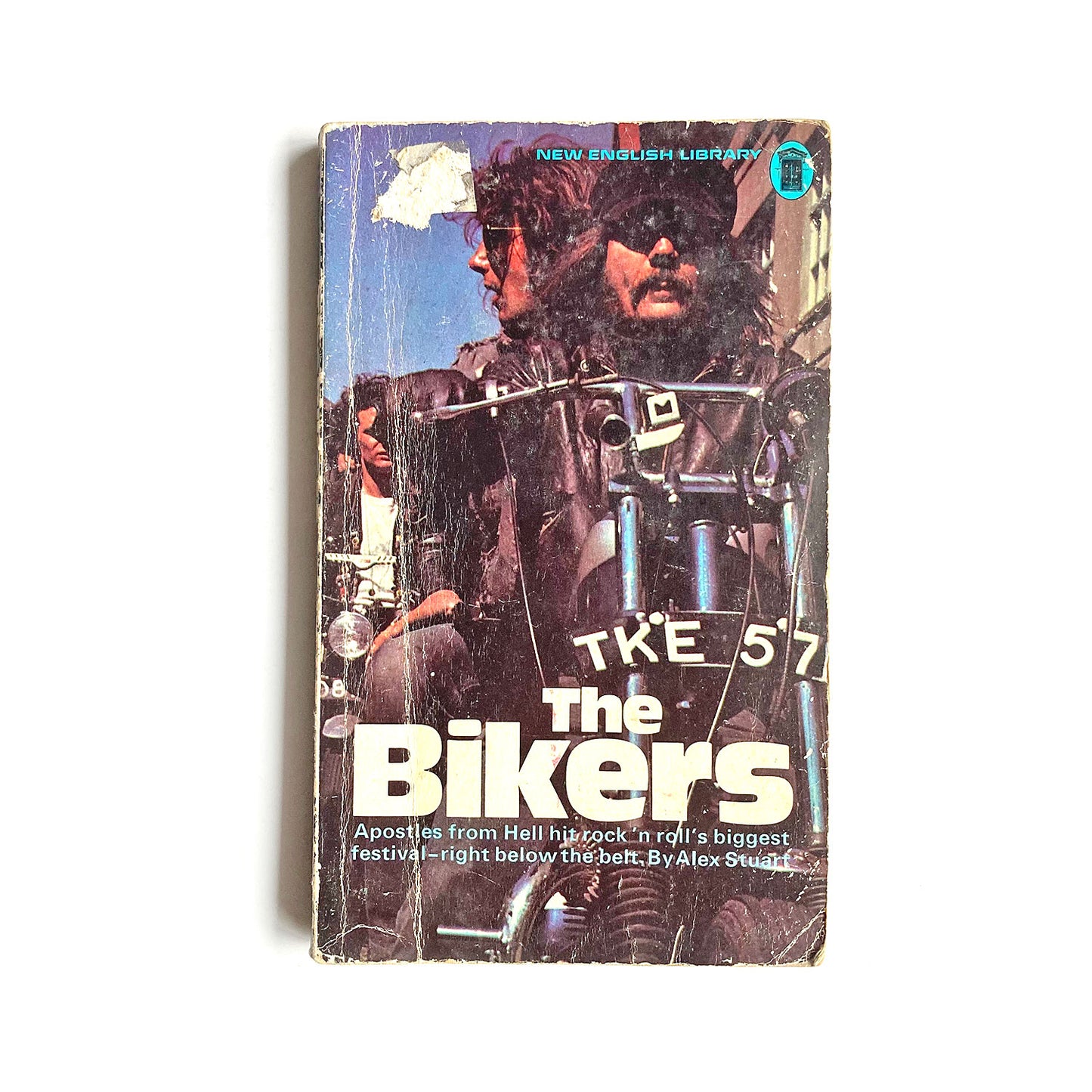 The Bikers by Alex Stuart, New English Library paperback, 1972