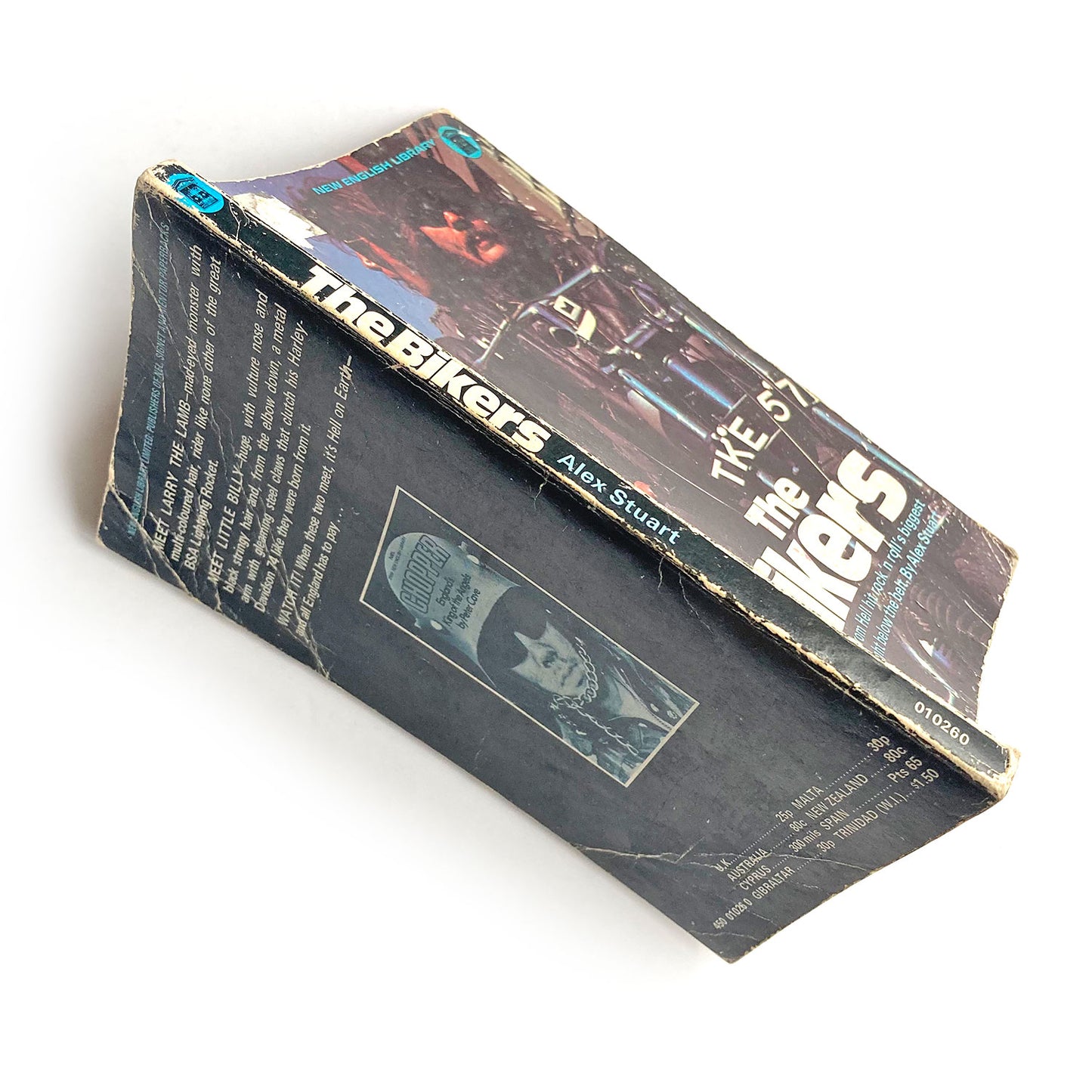 The Bikers by Alex Stuart, New English Library paperback, 1972