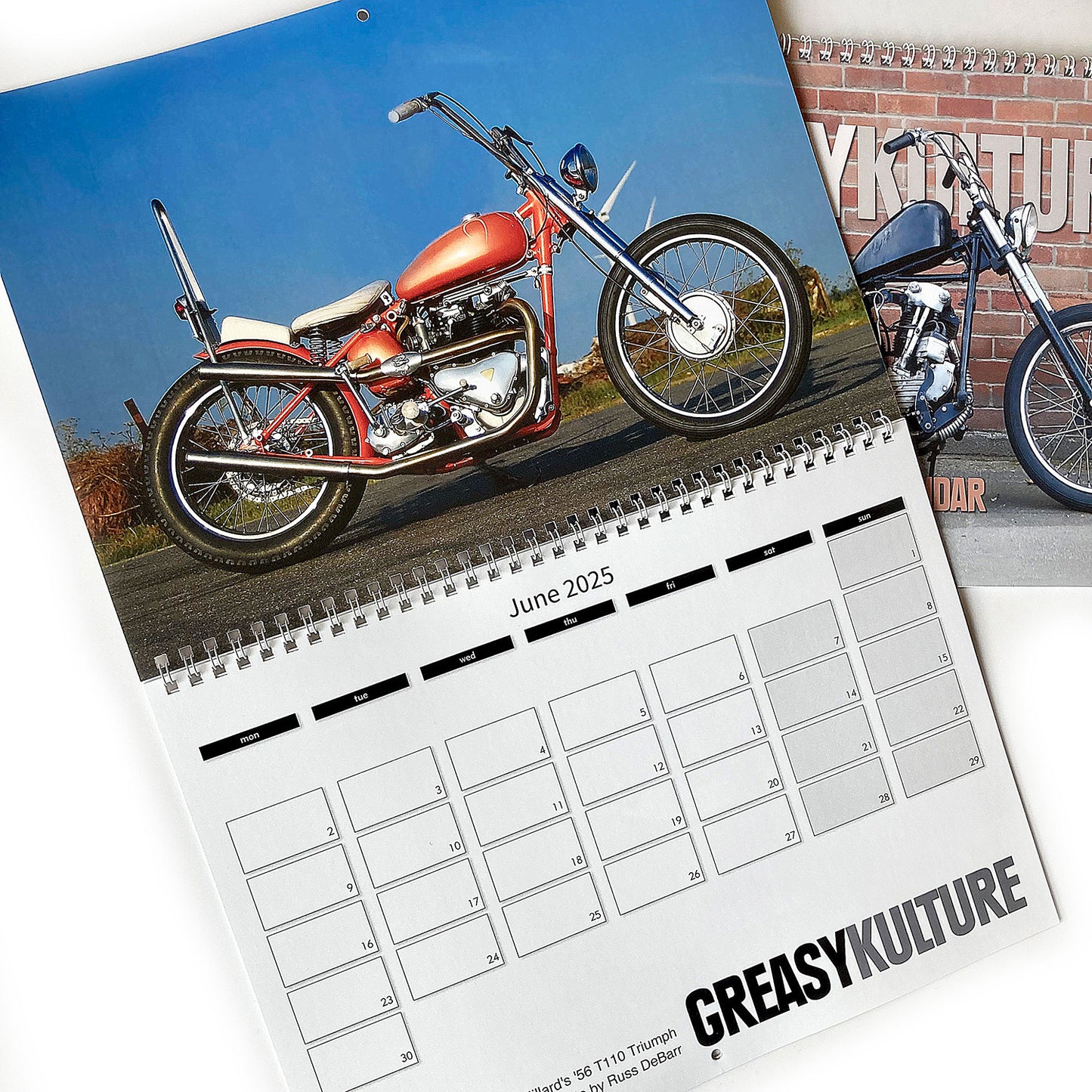 Greasy Kulture 2025 Wall Calendar