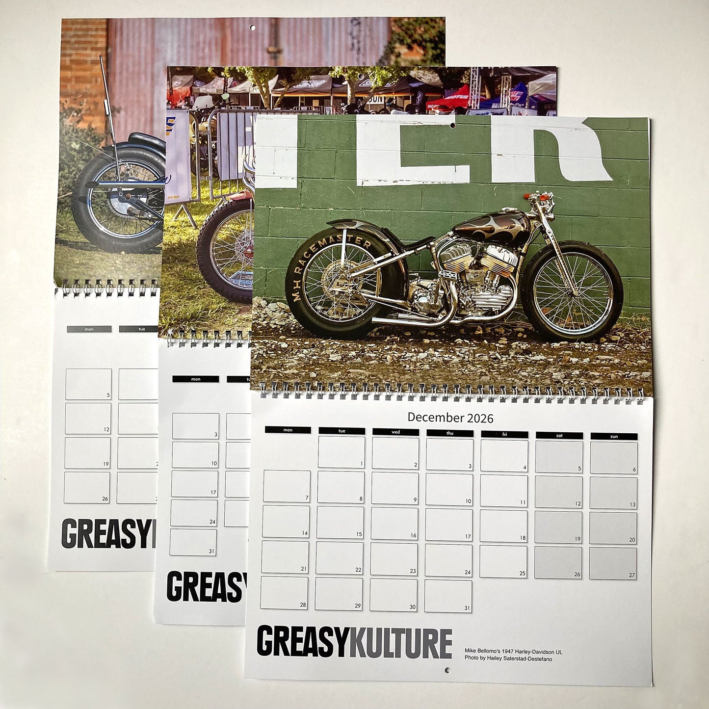 Greasy Kulture 2026 Wall Calendar