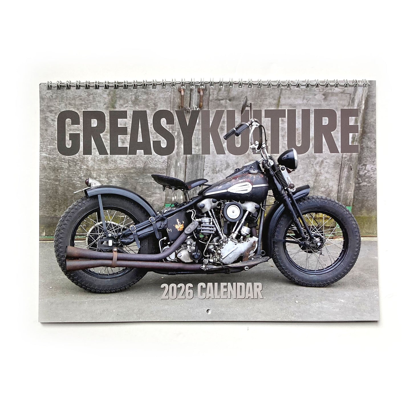 Greasy Kulture 2026 Wall Calendar