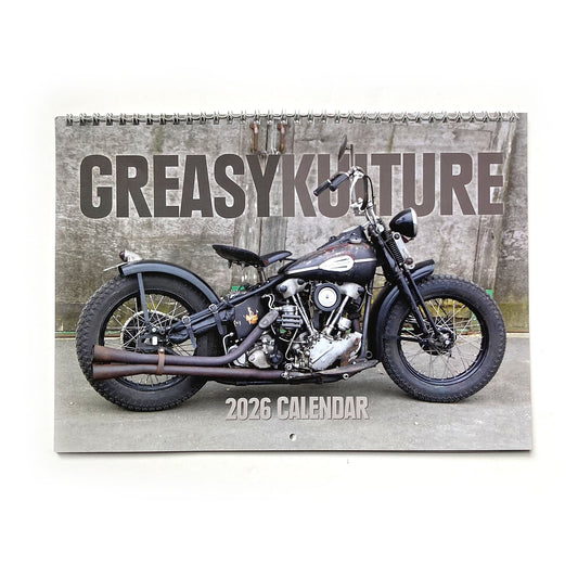Greasy Kulture 2026 Wall Calendar