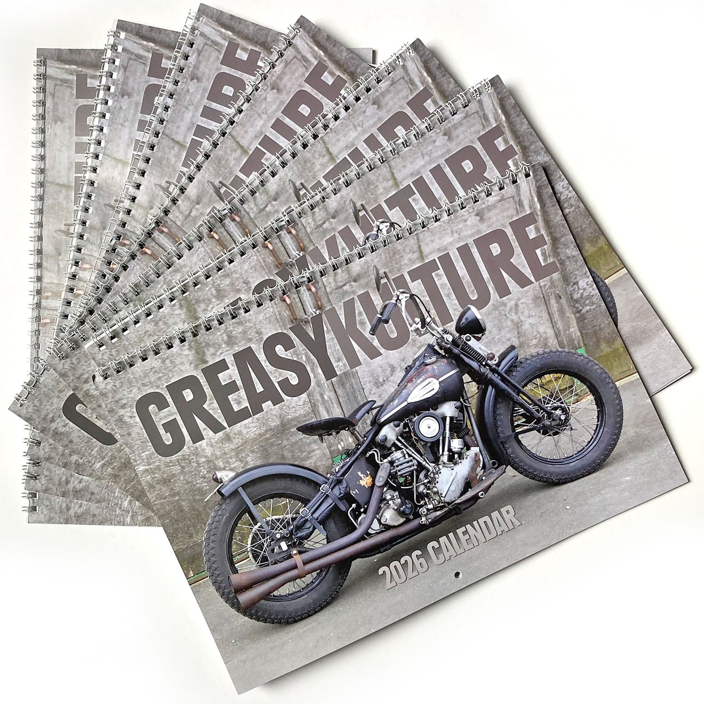 Greasy Kulture 2026 Wall Calendar