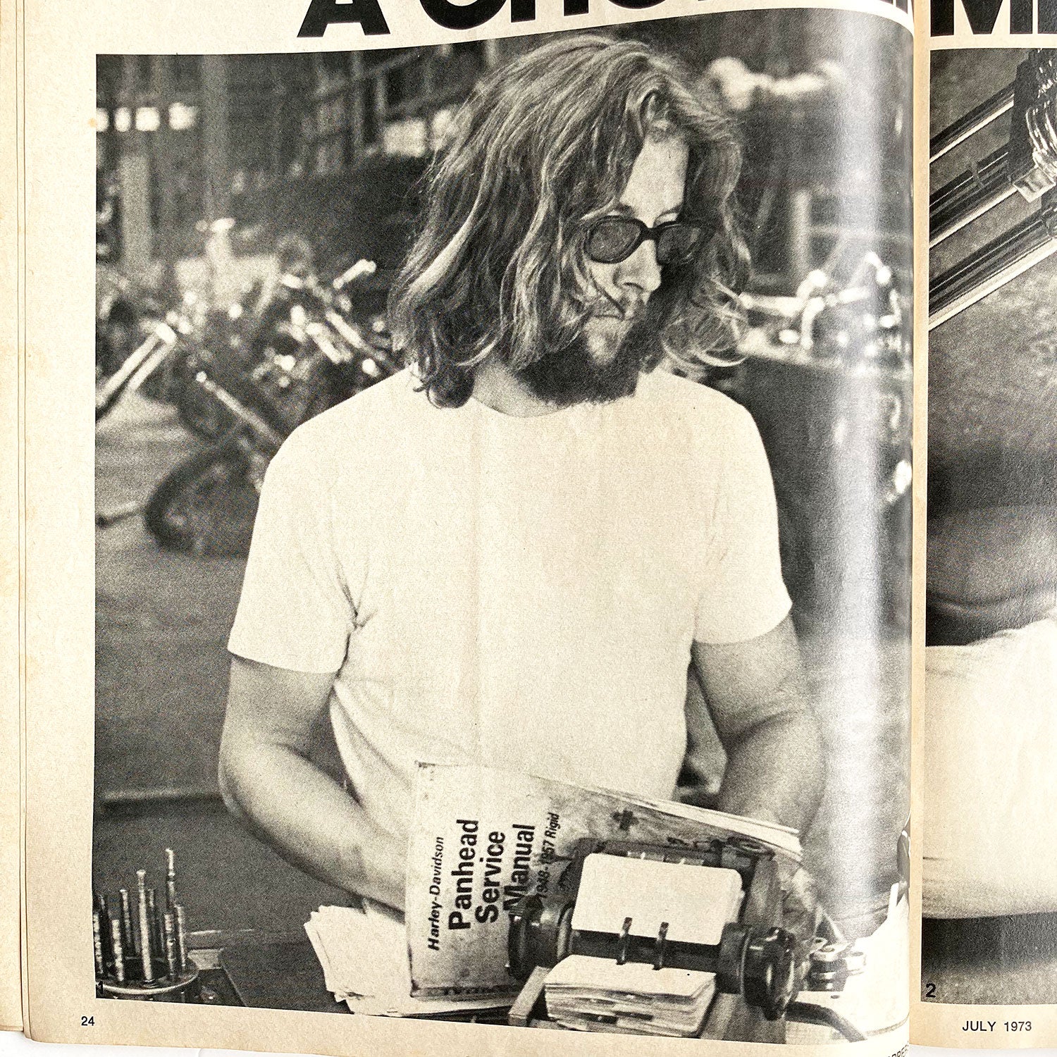 Choppers magazine, July 1973