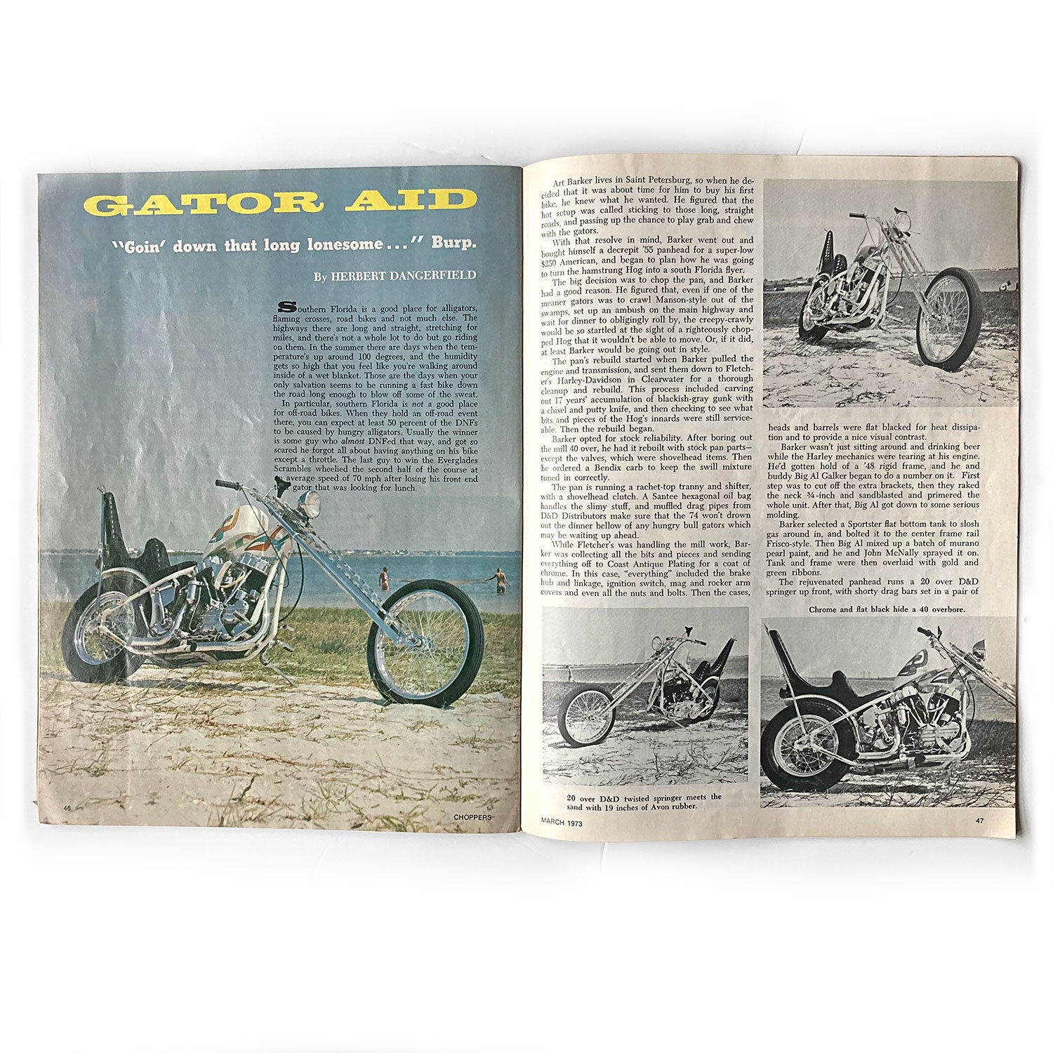 Choppers magazine, March 1973