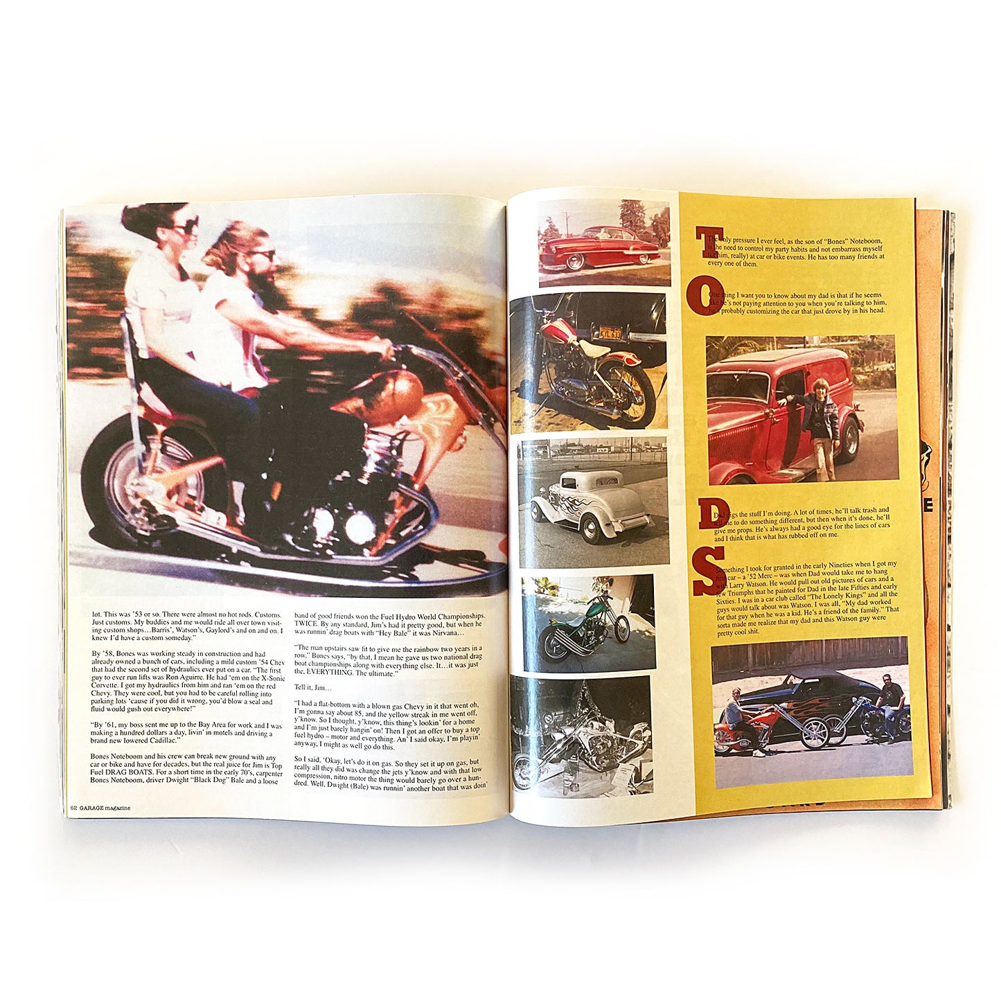 Garage Magazine, issue 15, 2007 – Dougie Poo Hells Angels etc