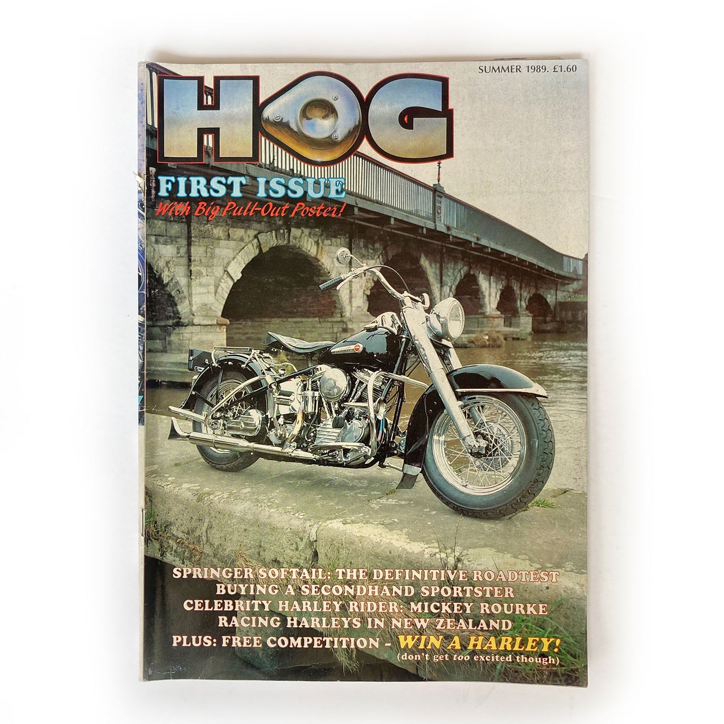 HOG magazine first three issues, UK, 1989
