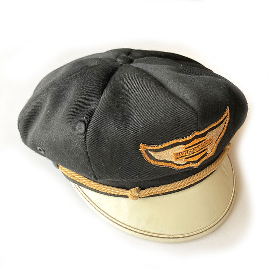 Harley-Davidson 1940s-'50s Captain's Hat, rare larger size