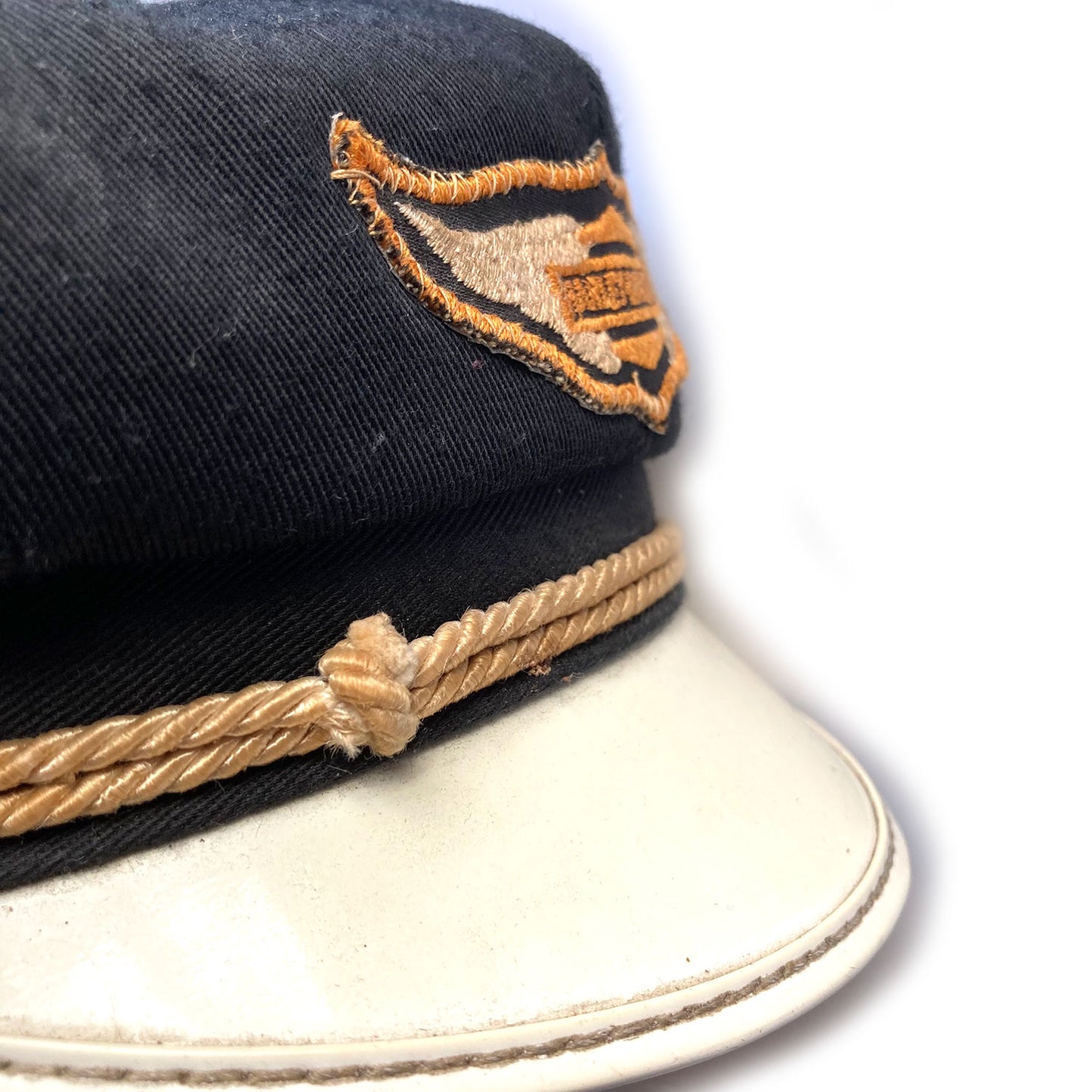 Harley-Davidson 1940s-'50s Captain's Hat, rare larger size
