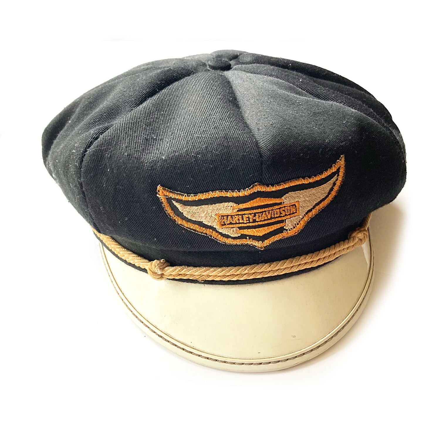 Harley-Davidson 1940s-'50s Captain's Hat, rare larger size