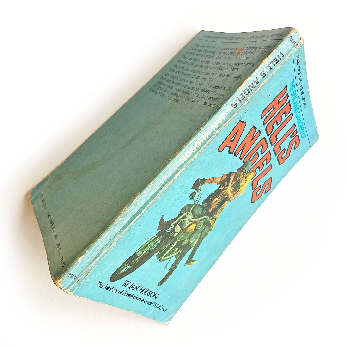 The Sex and Savagery of Hell's Angels by Jan Hudson, NEL paperback, 1971