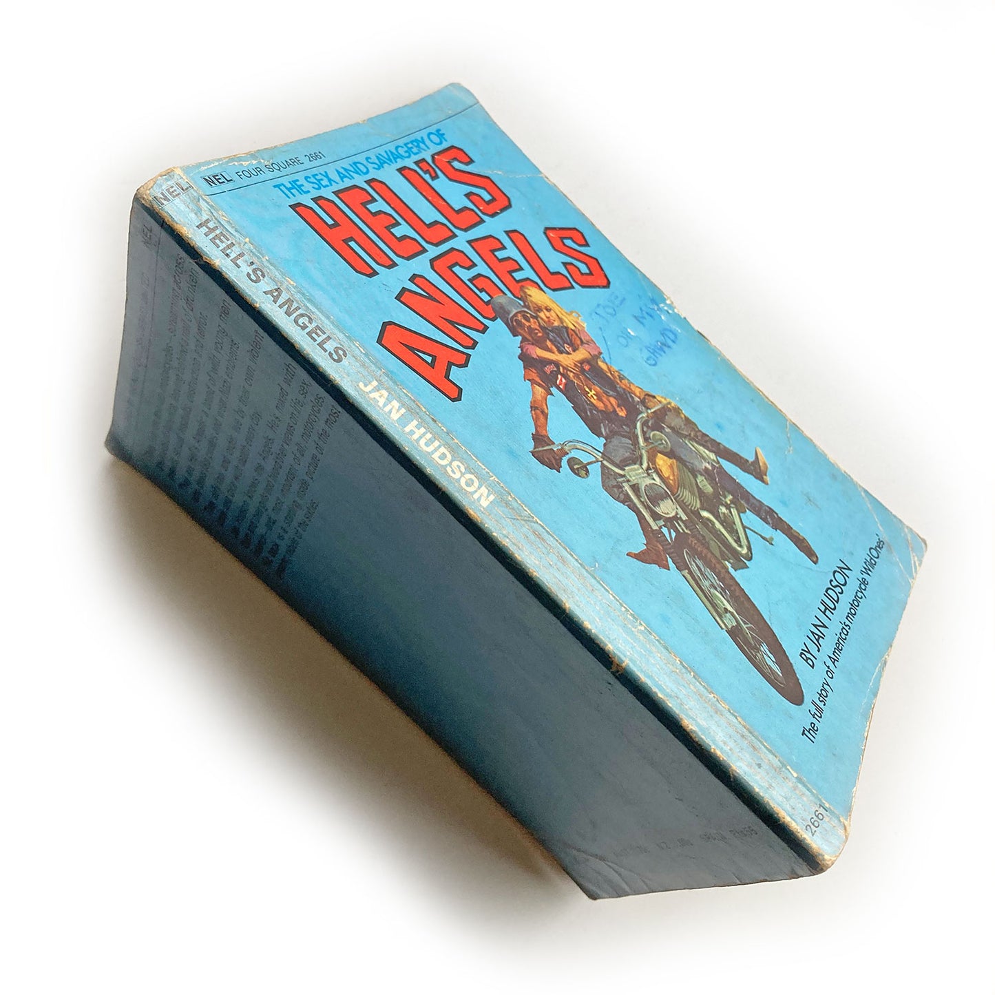 The Sex and Savagery of Hell's Angels by Jan Hudson, NEL paperback, 1969