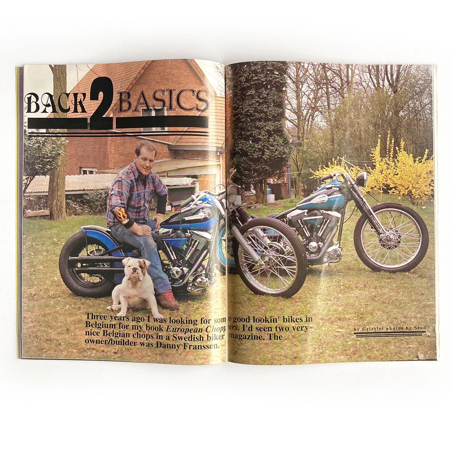 Iron Horse Magazine Issue 137, October 1995, Danny Franssen feature