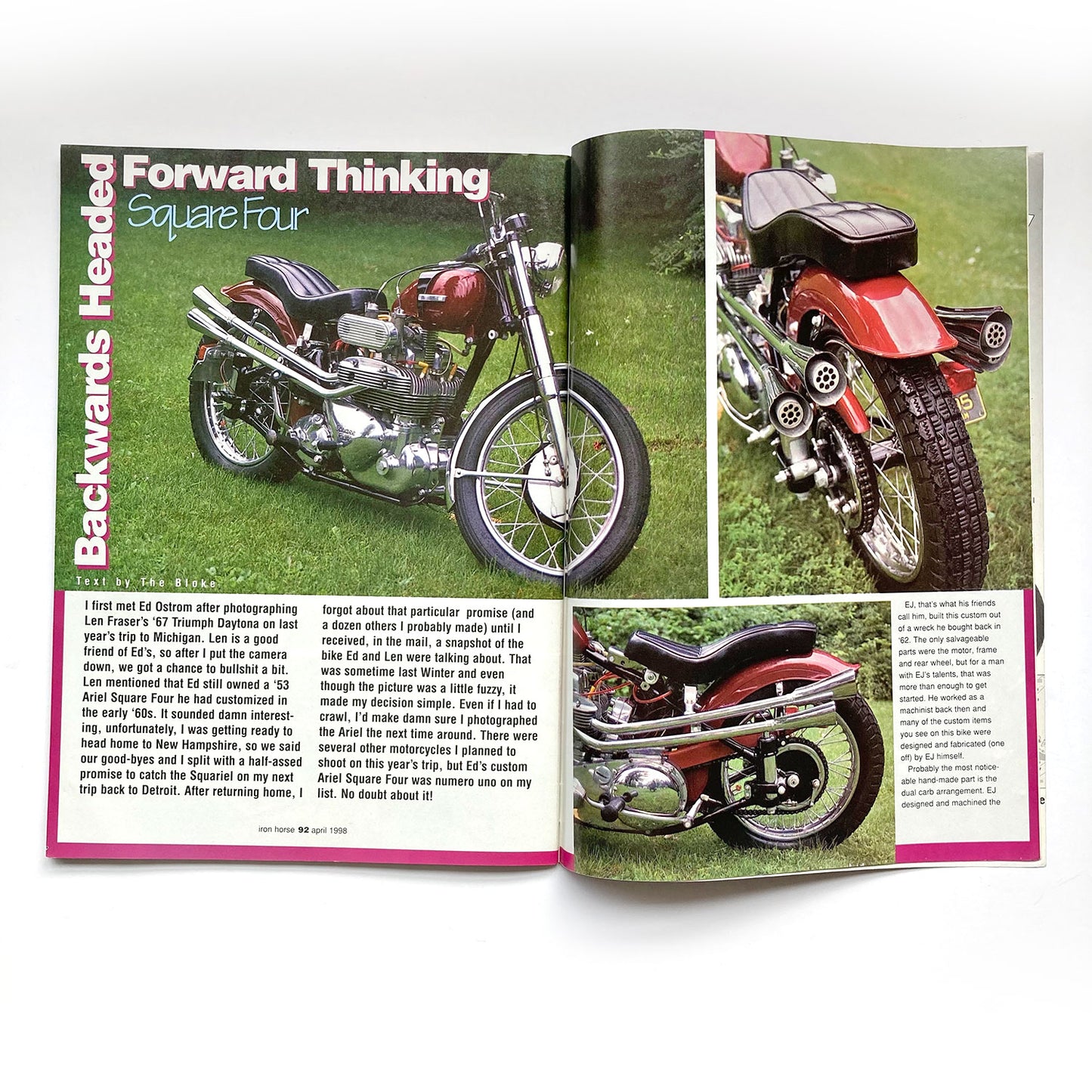 Iron Horse Magazine Issue 158, April 1998