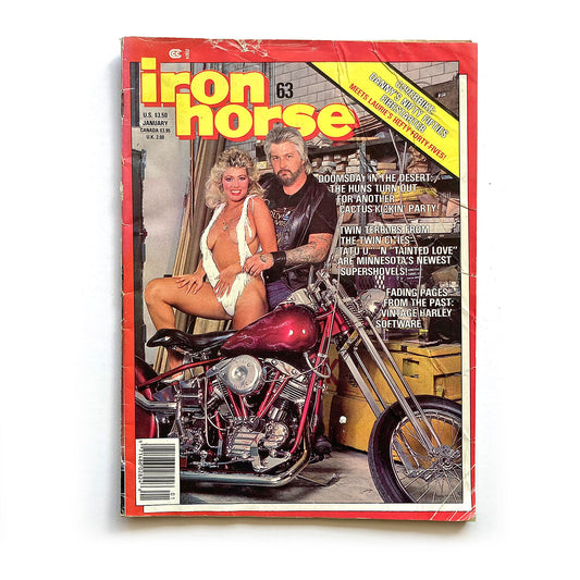 Iron Horse Magazine, Issue 63, January 1987