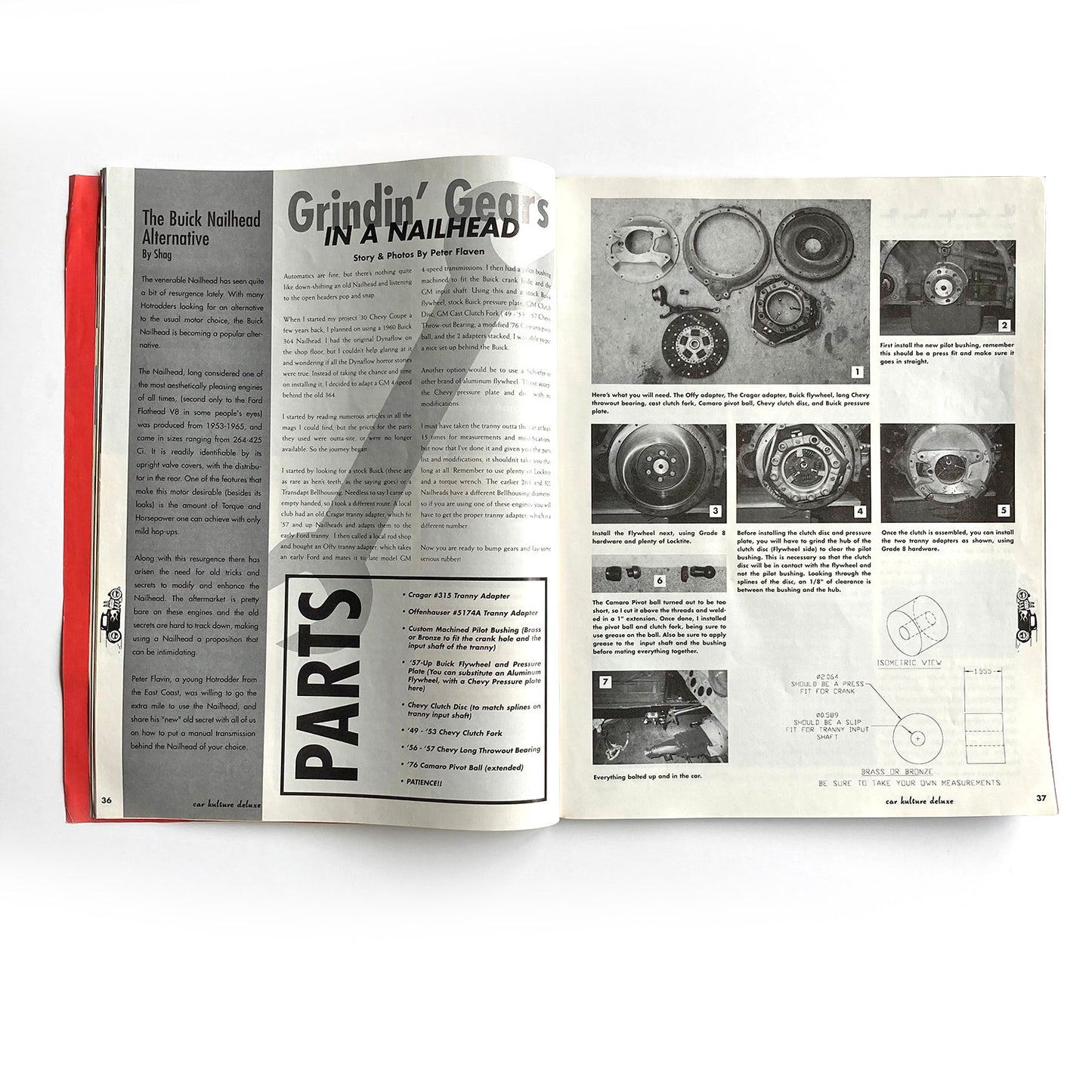 Car Kulture Deluxe magazine issue 1, summer 2001, David Perry PinUps etc