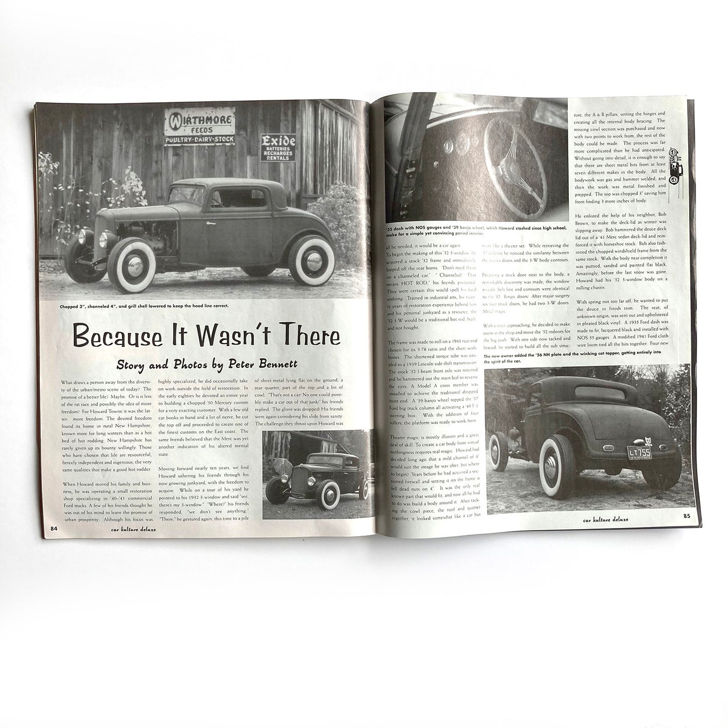 Car Kulture Deluxe magazine issue 1, summer 2001, David Perry PinUps etc