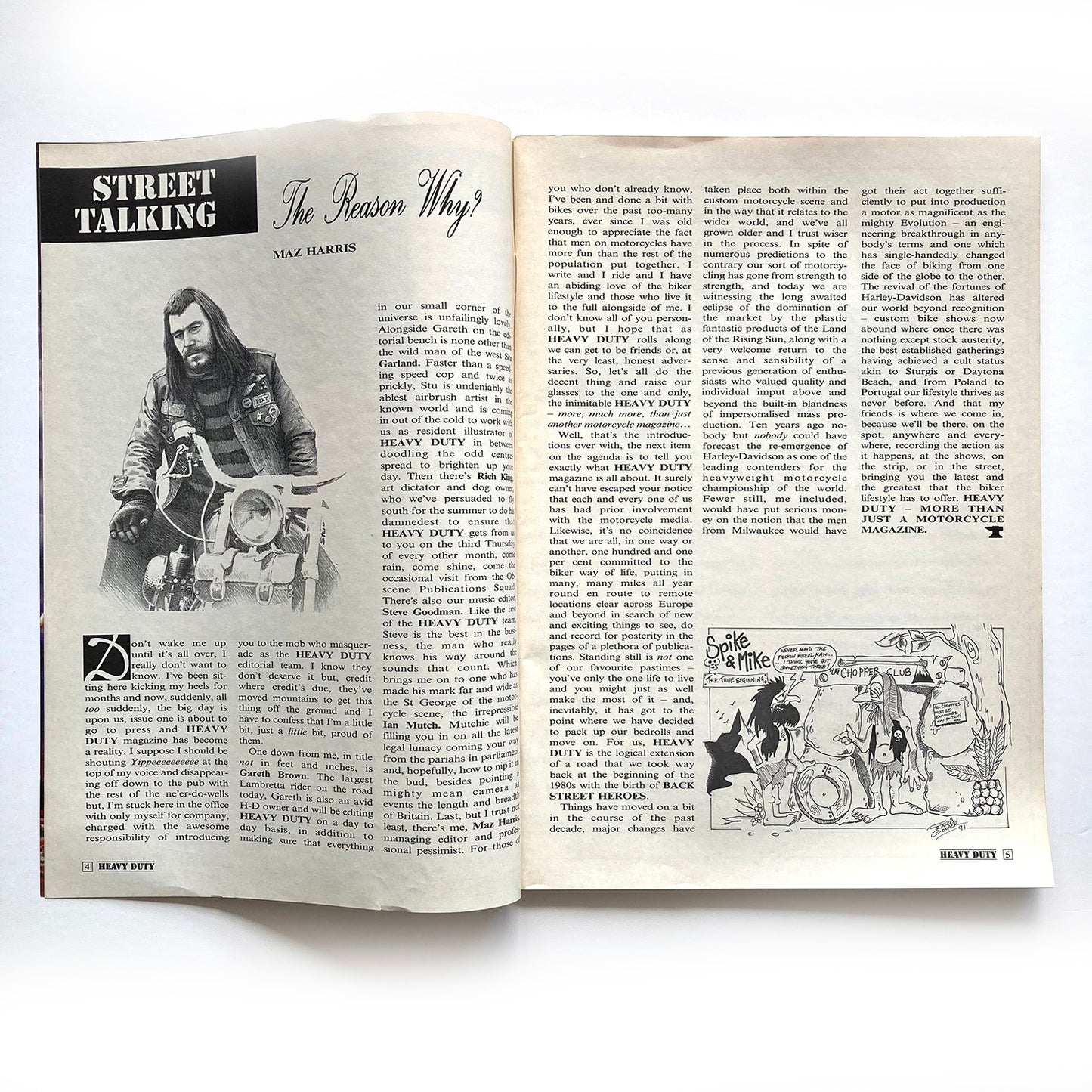 Heavy Duty Magazine Issues 1 & 2, 1991