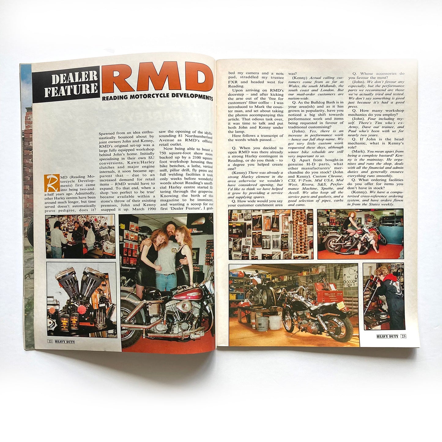 Heavy Duty Magazine Issues 1 & 2, 1991