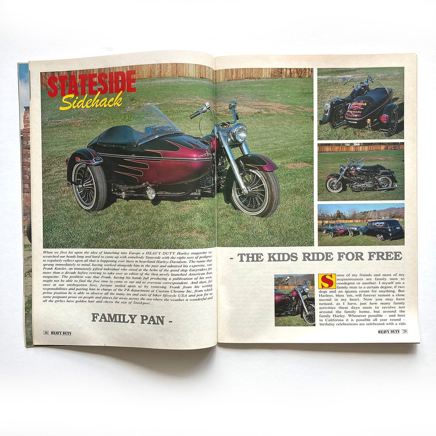 Heavy Duty Magazine Issues 1 & 2, 1991