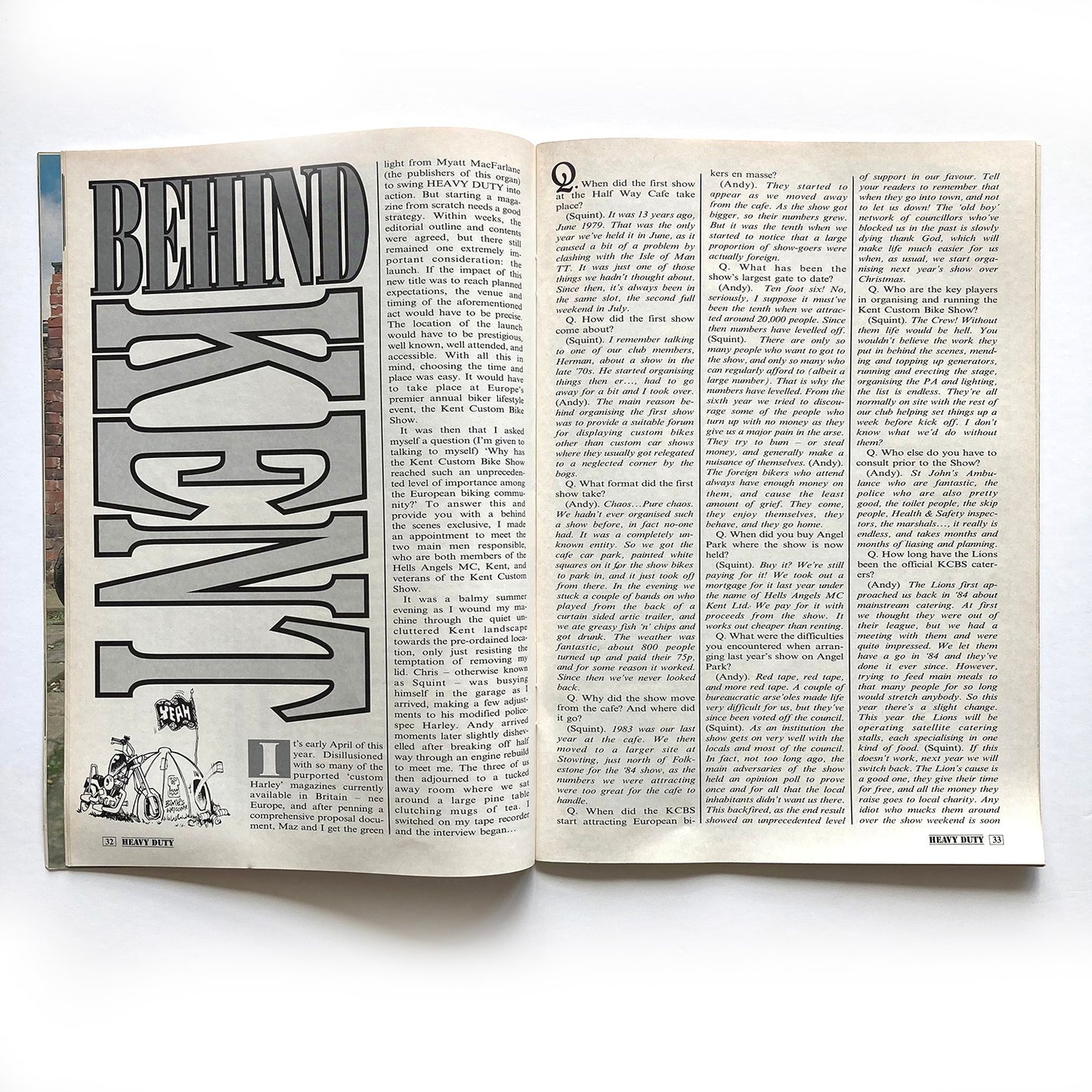 Heavy Duty Magazine Issues 1 & 2, 1991