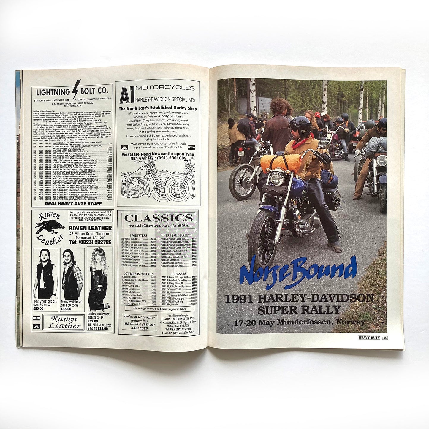 Heavy Duty Magazine Issues 1 & 2, 1991